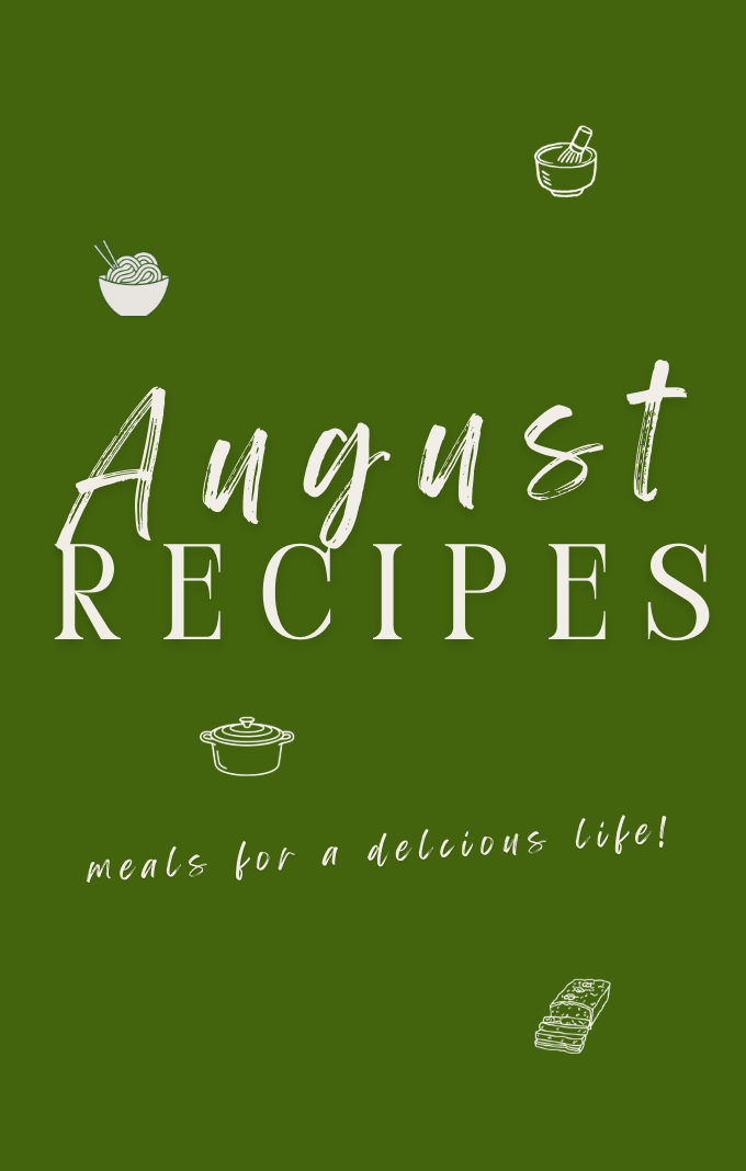 August Recipe Ebook