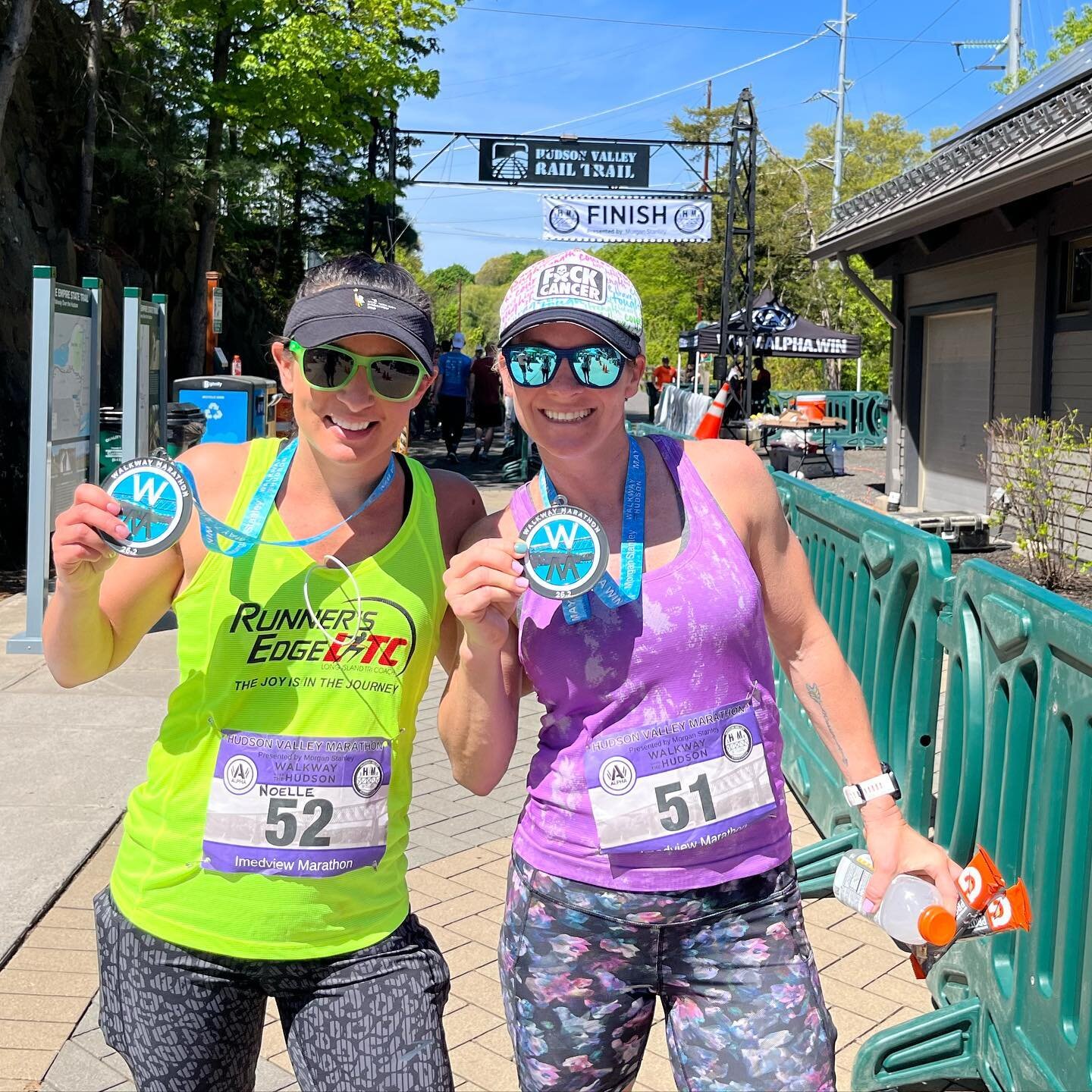 Another shoutout from last weekend goes to Heather Riddiough who BQ&rsquo;d (for the 5th time🫢) at the Hudson Valley Marathon!💪 She also dedicated her run to her friend&rsquo;s daughter, Callie, who passed away in 2020 from DPIG.🙏🤍

&ldquo;Ahh wh