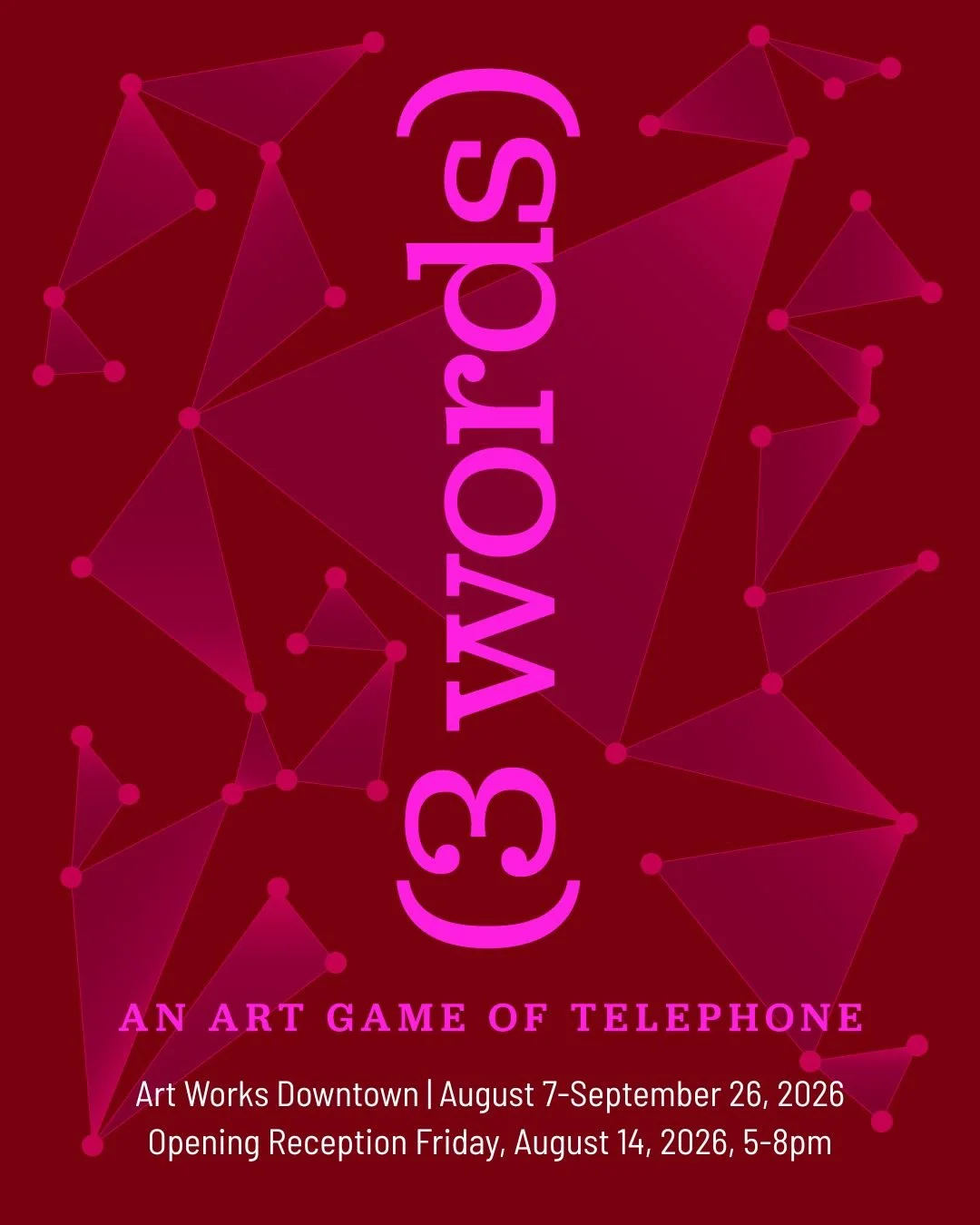 (3 words) an art game of Telephone