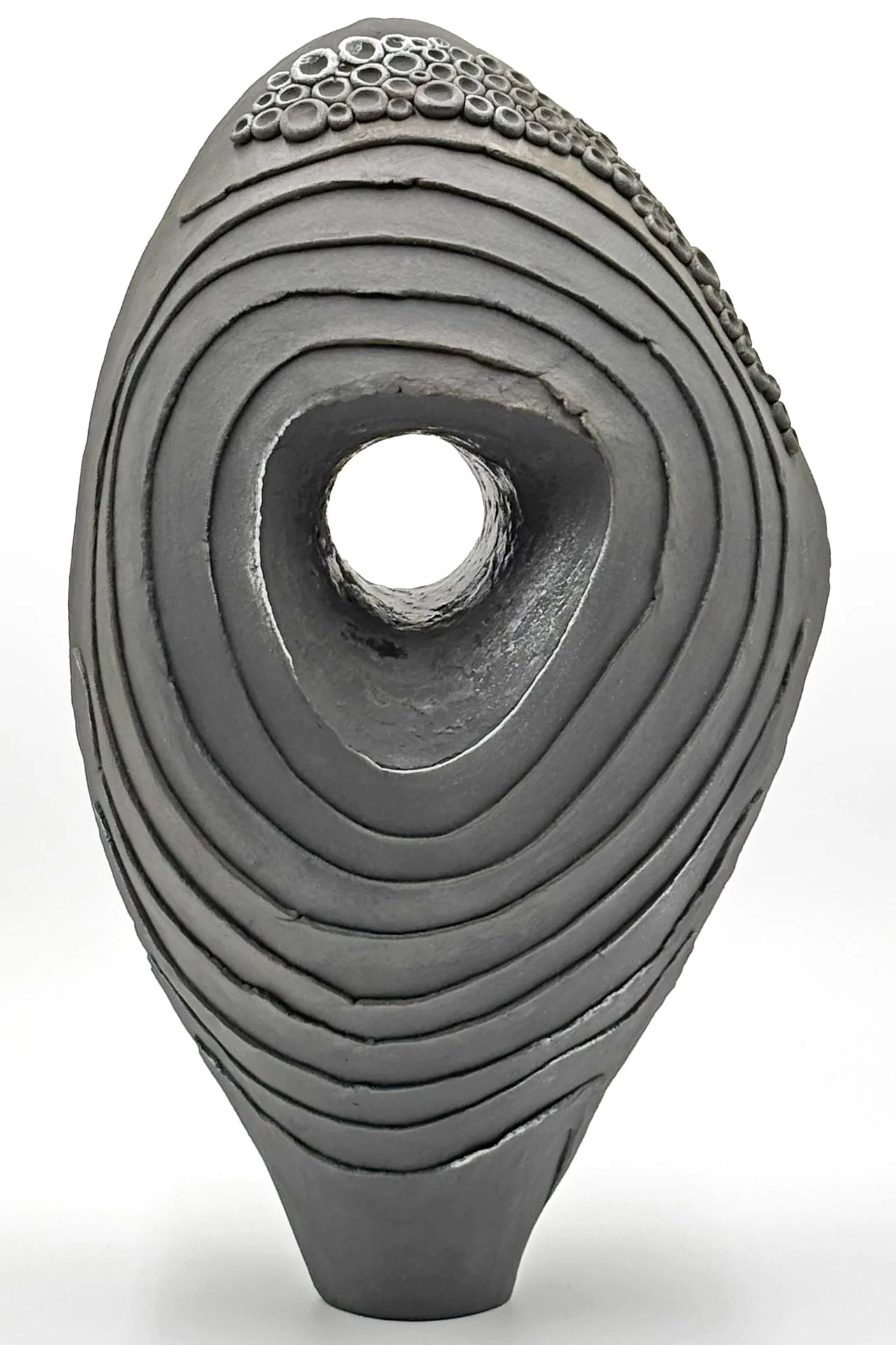 Emil Yanos Inner Light ceramic stoneware, 18 x 11 x 9”