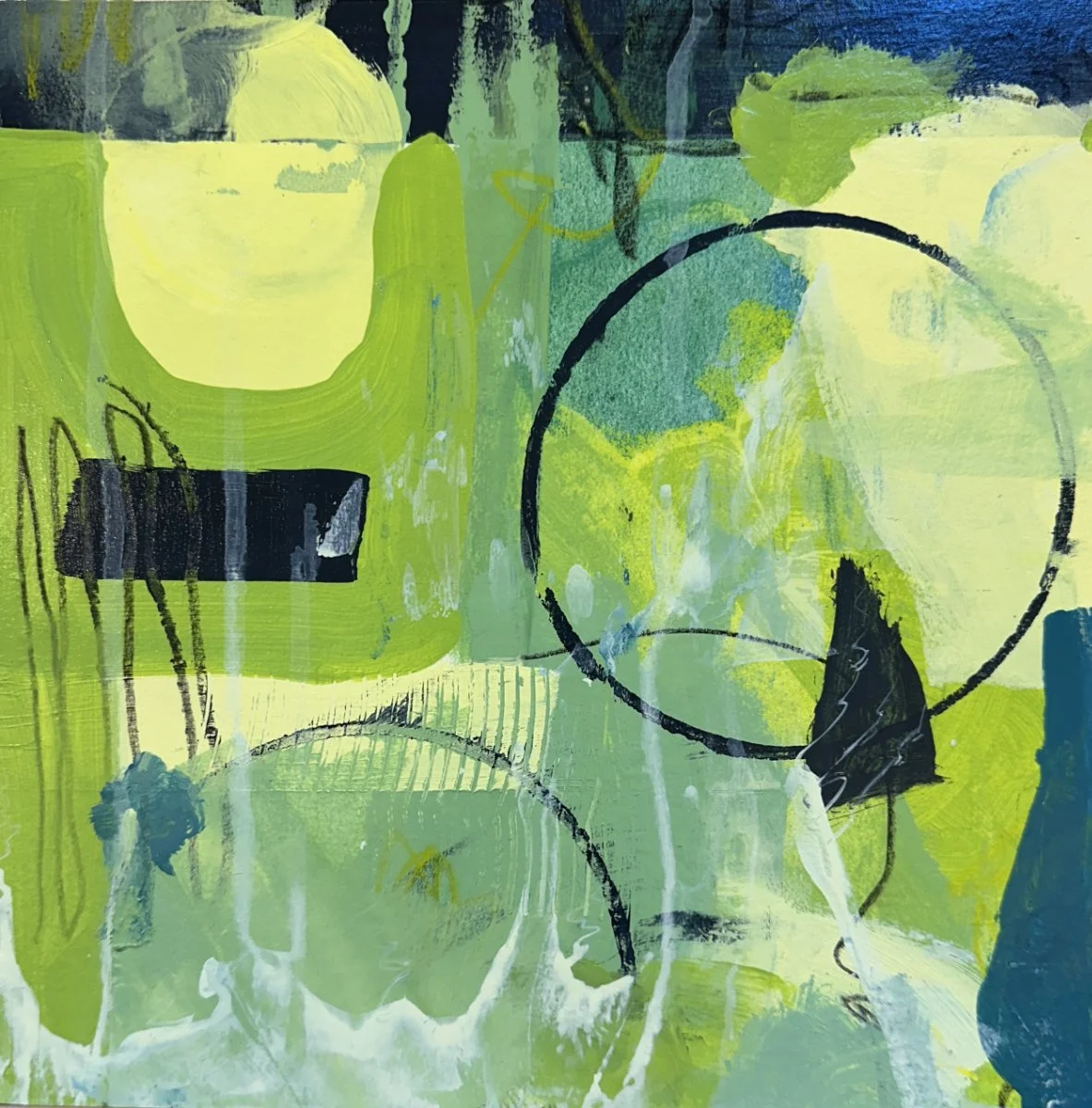 Susan McCormick
Ducky, 2025, mixed media on paper, 10" x 10" x 1.5"