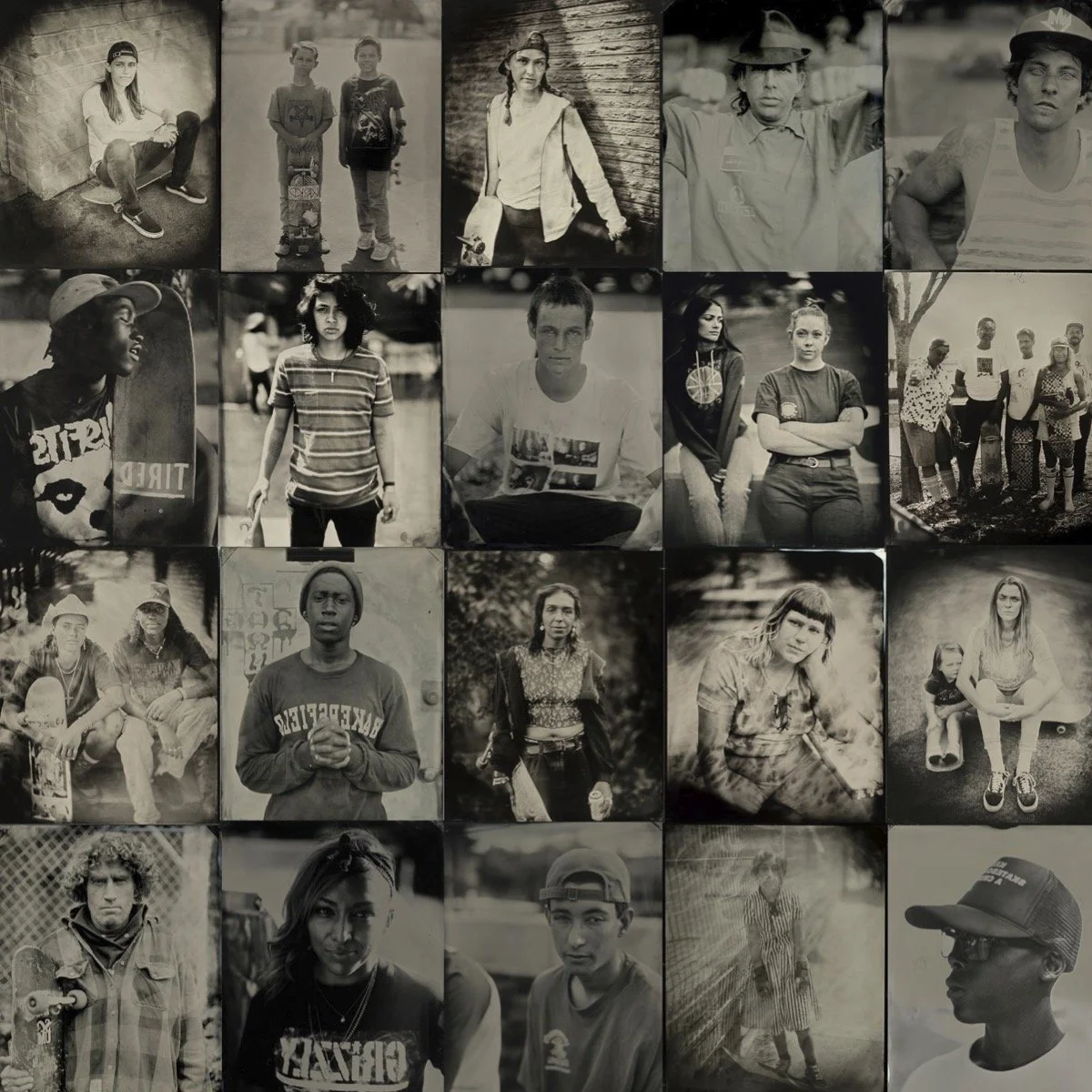 Skaters — Tintype Portraits by Jenny Sampson