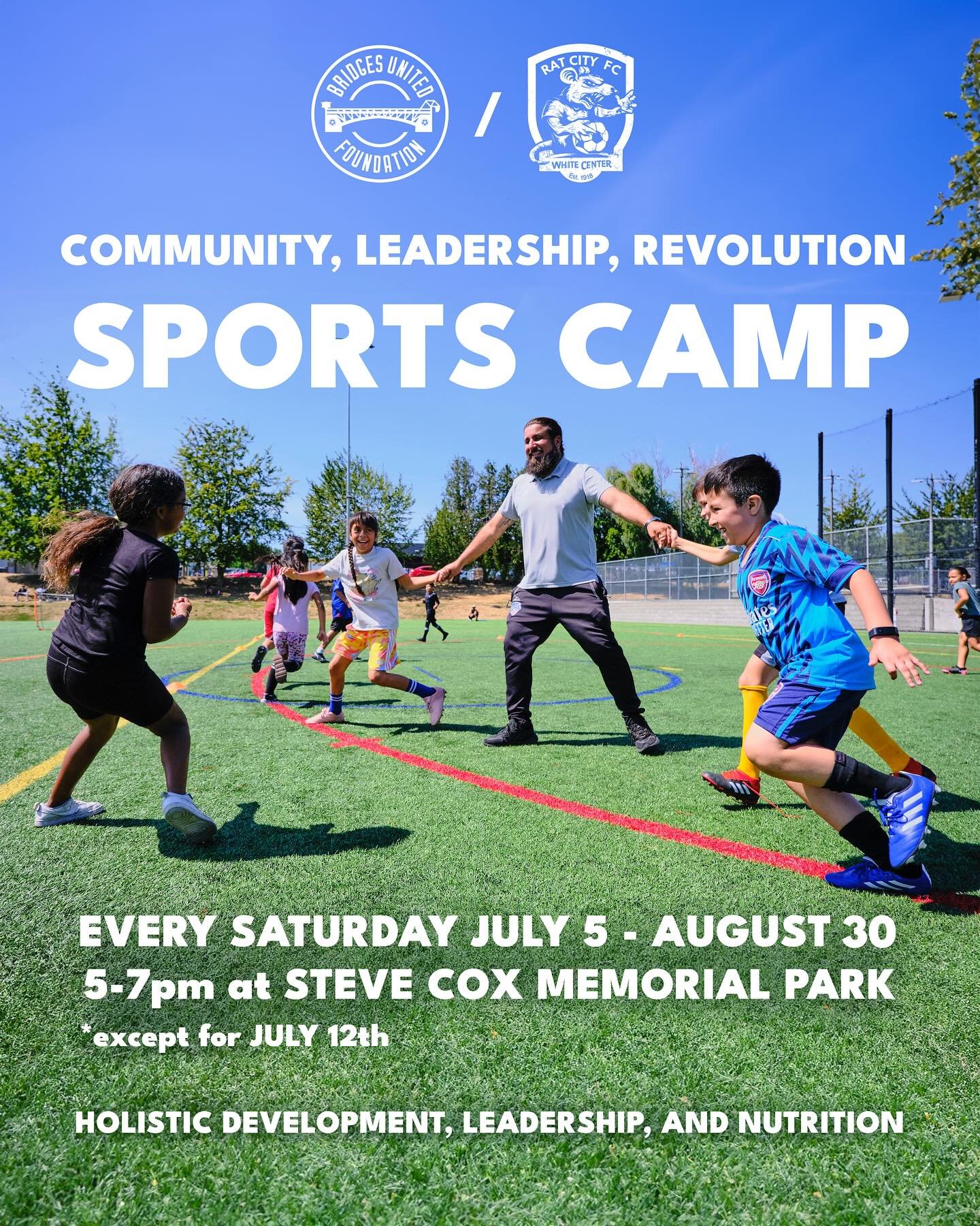 For the third summer in a row we are proud to be delivering our CLR programming - this year in partnership with @ratcityfc!
Join us this summer as we give back across King County, including our CLR program that started it all back in 2023 🧡