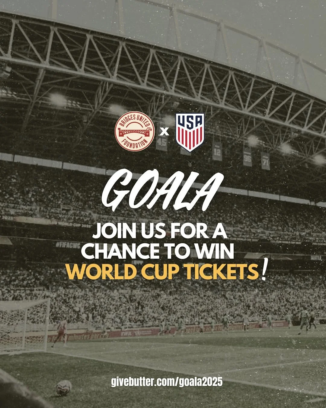 That&rsquo;s right! We&rsquo;ll have multiple sets of World Cup tickets for Seattle matches this summer at the Goala. You could even win tickets to the @usmnt match via raffle at the event! Join us Dec 11 and get your Goala 🎟️ today