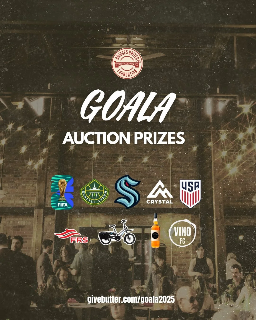 We&rsquo;re close to the big day - and that means our auction is almost set! Thank you to our amazing friends of the Foundation for these incredible prizes to help power our programming into 2026!

Grab your ticket to the Goala today for the chance t