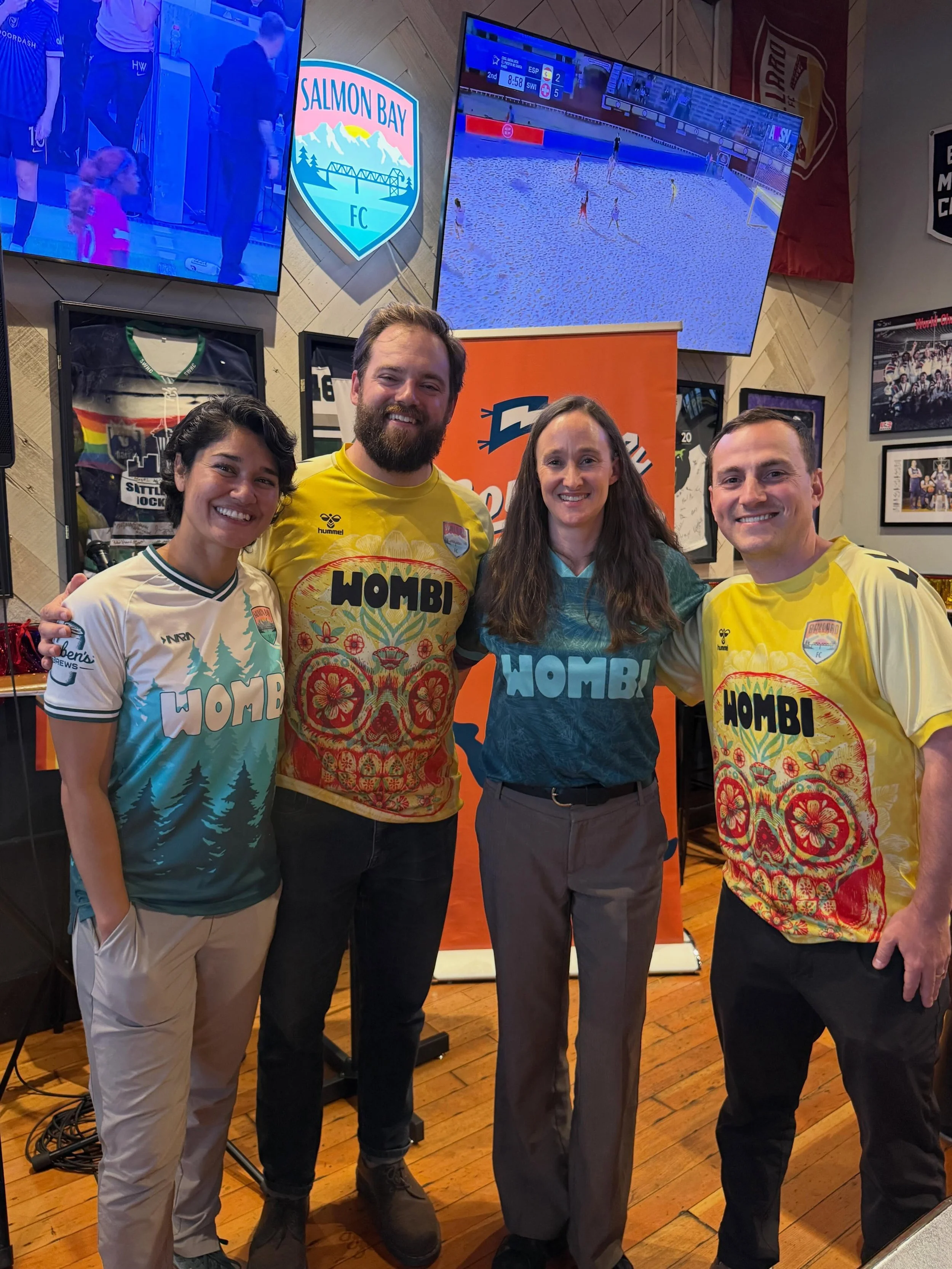 A HUGE thank you to everyone who attended and helped put together the &ldquo;Soccer is Solidarity&rdquo; event Monday night at @roughandtumblepub !!!

Some of the guest speakers included Mayor Katie Wilson, King County Councilmember Jorge Baron, and 