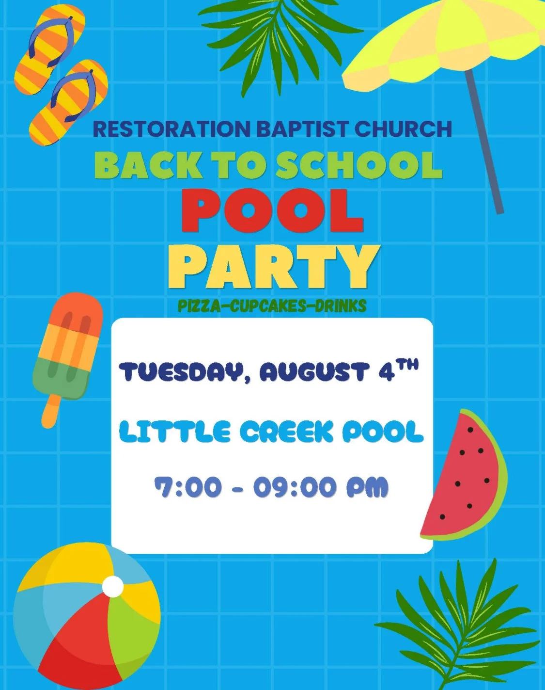 Back To School Party