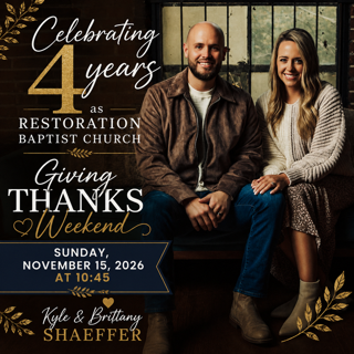 Giving Thanks Weekend