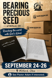 Bearing Precious Seed Trip