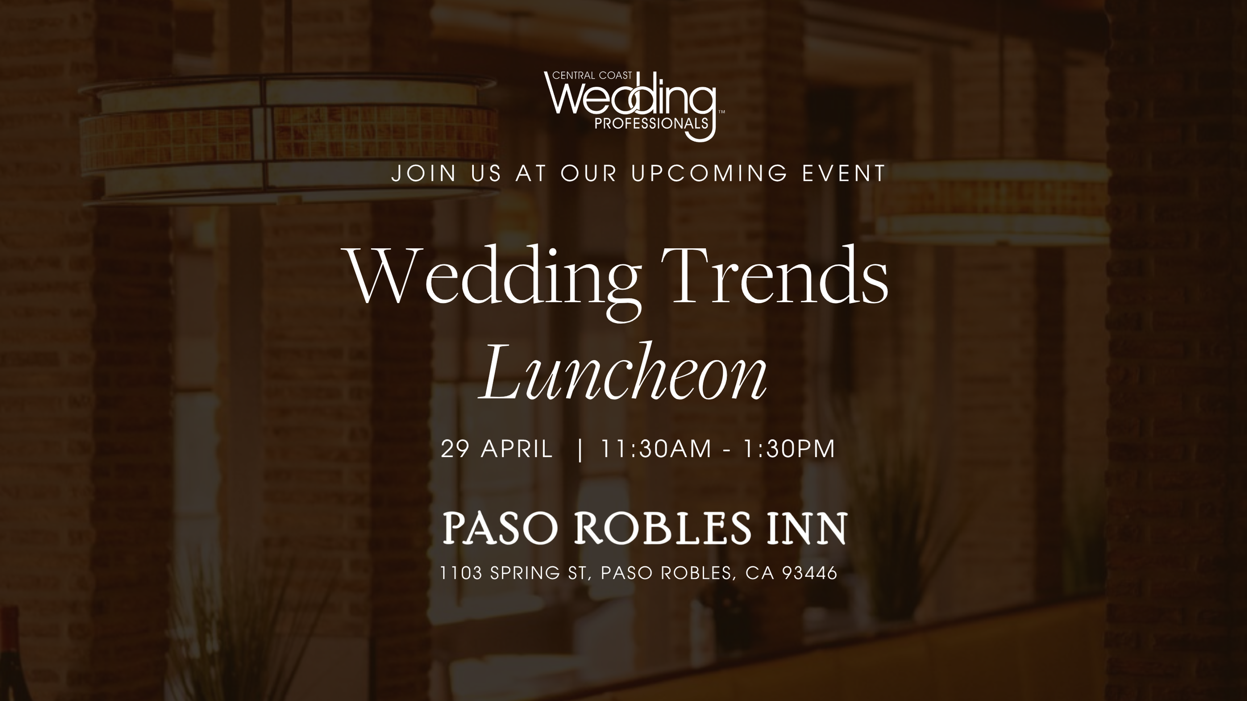 April Luncheon: Wedding Trends