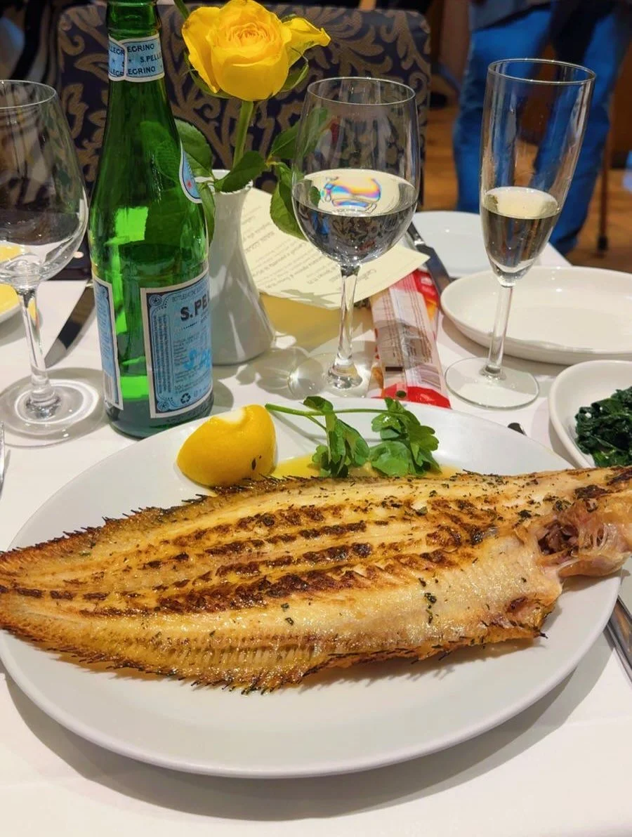 Grilled Dover Sole from this weekend&rsquo;s specials menu.