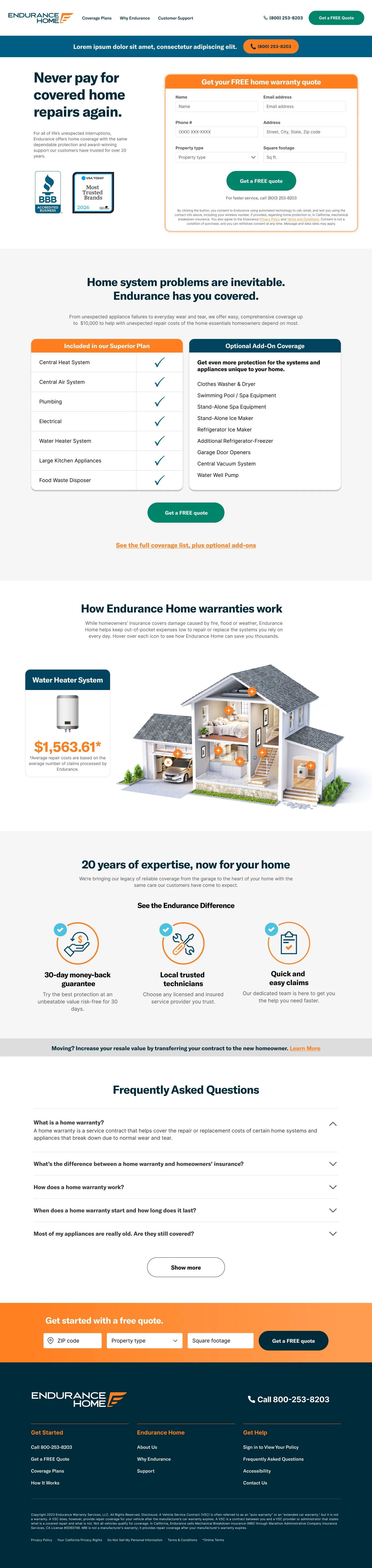 Endurance Home