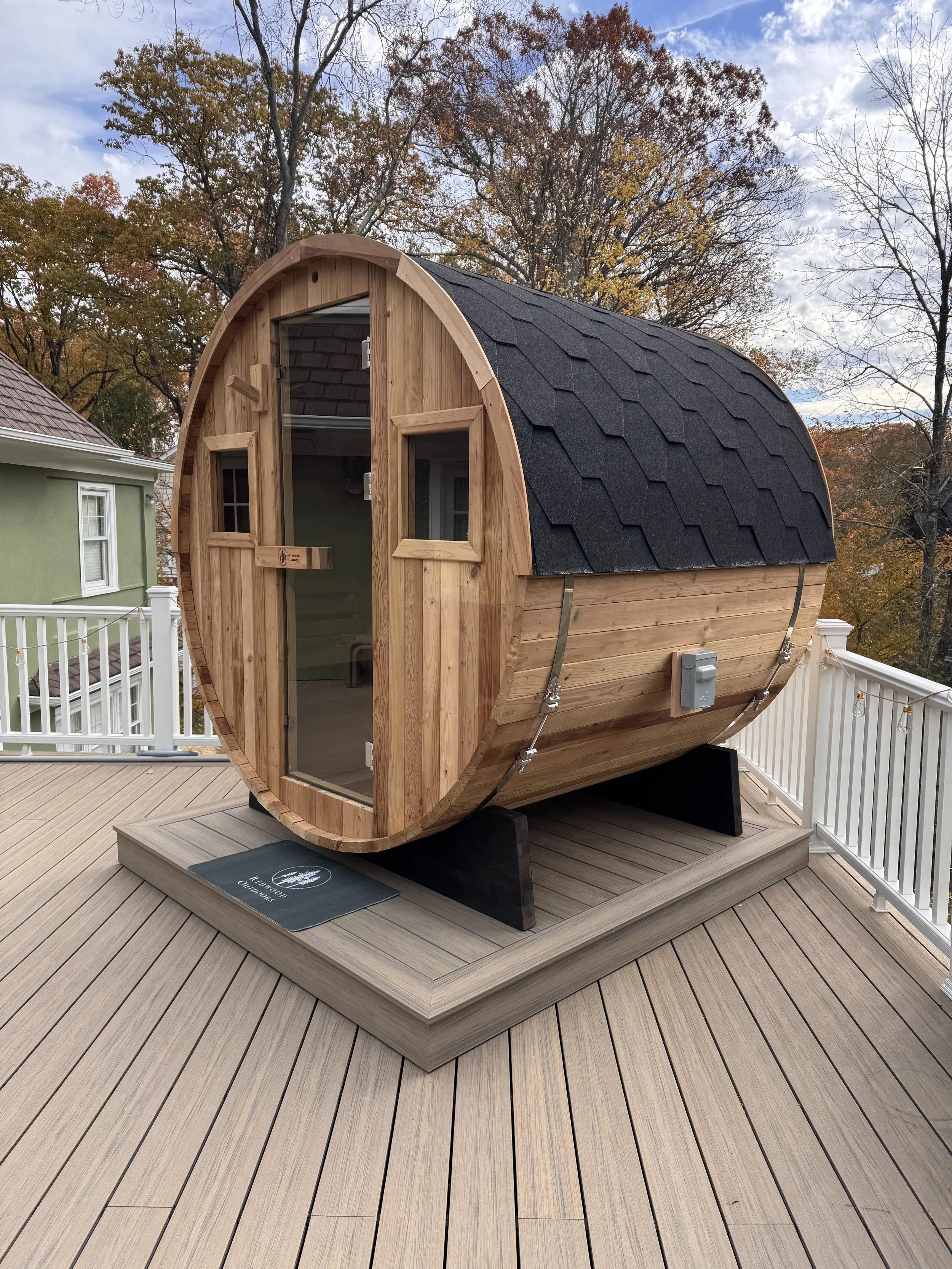 Sauna & Platform Build