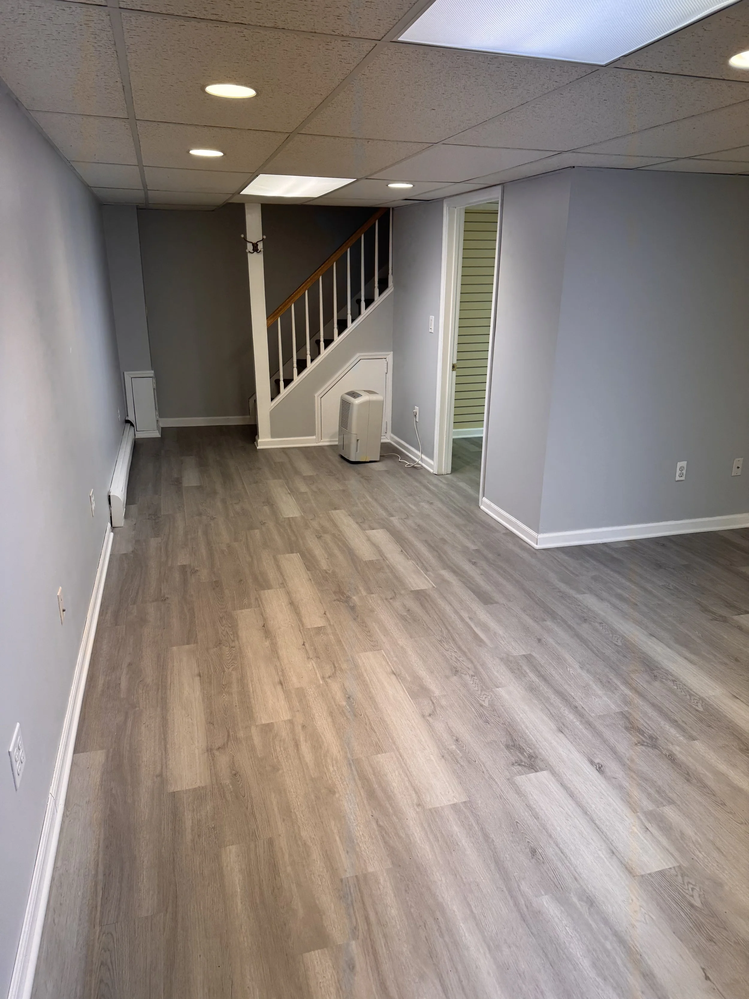 Basement Flooring Installation