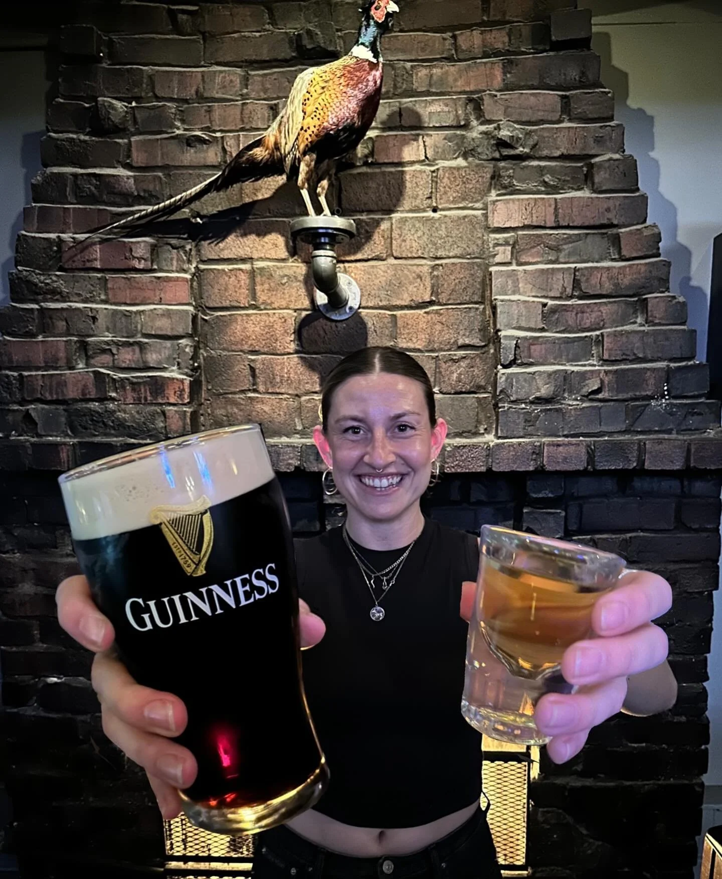 Come enjoy an Irish boiler maker; a pint of Guinness and a shot of Jameson, for the low low price of $14 🍀 running this deal 3/14-3/17