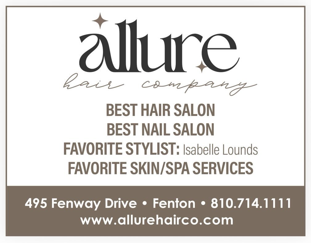 You voted! The results are in! 
Proud to hold these titles, yet again, in our wonderful community! Voted in all of Tri-County!!
Shout out to our amazingly talented team, for sharing their incredible talents&mdash; and to our guests that support us al