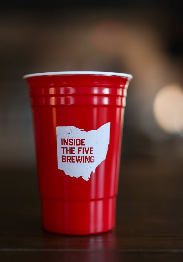 Reusable Red Solo Cup — Inside the Five Brewing Co.
