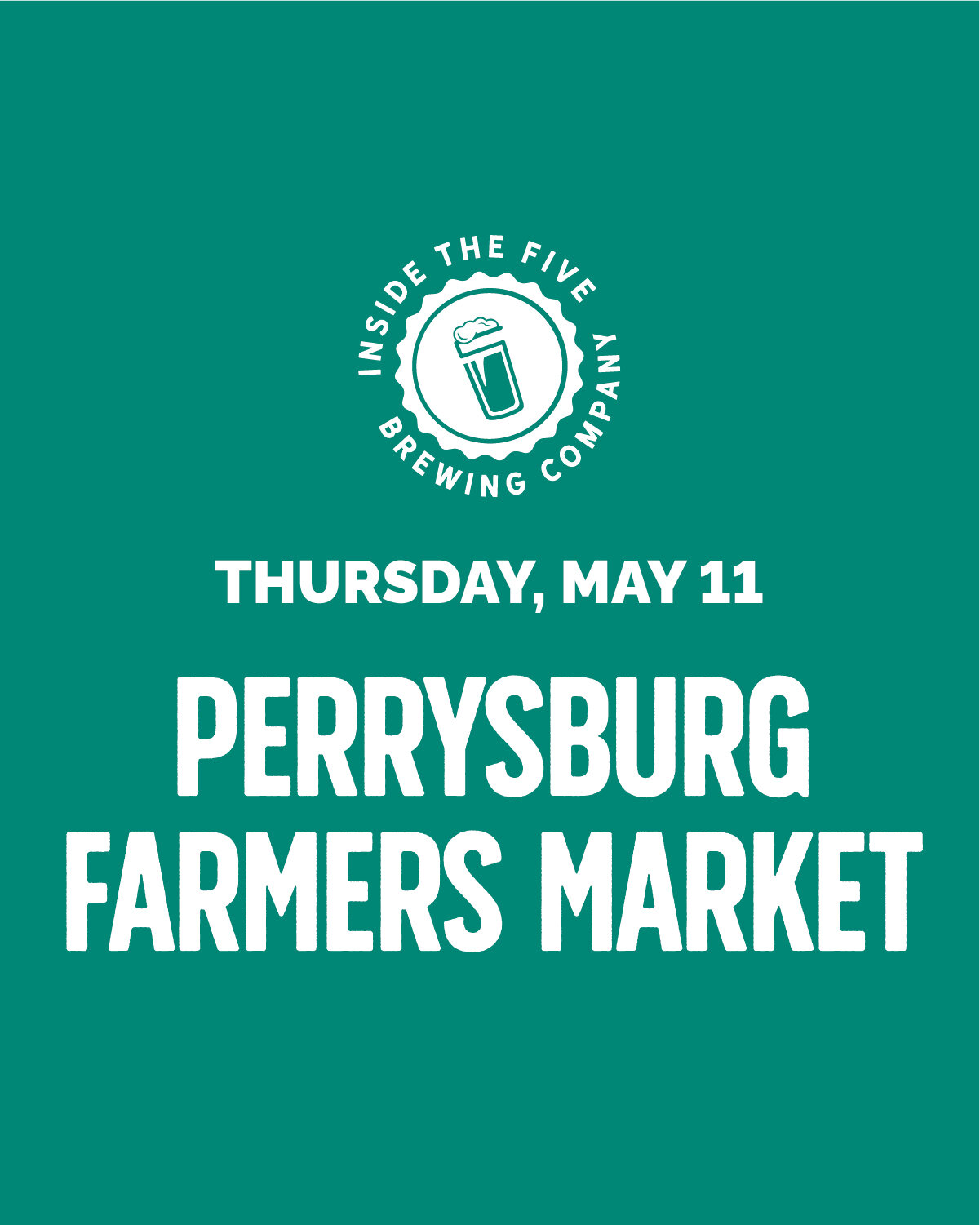 Today is the day! Help us celebrate the First Perrysburg Farmers Market and enjoy our newly expanded patio. 

#noDORAonthepatio #insidethefive