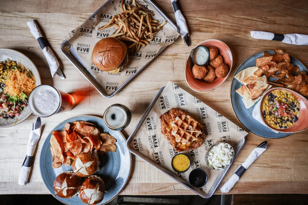 Menu — Inside the Five Brewing Co.