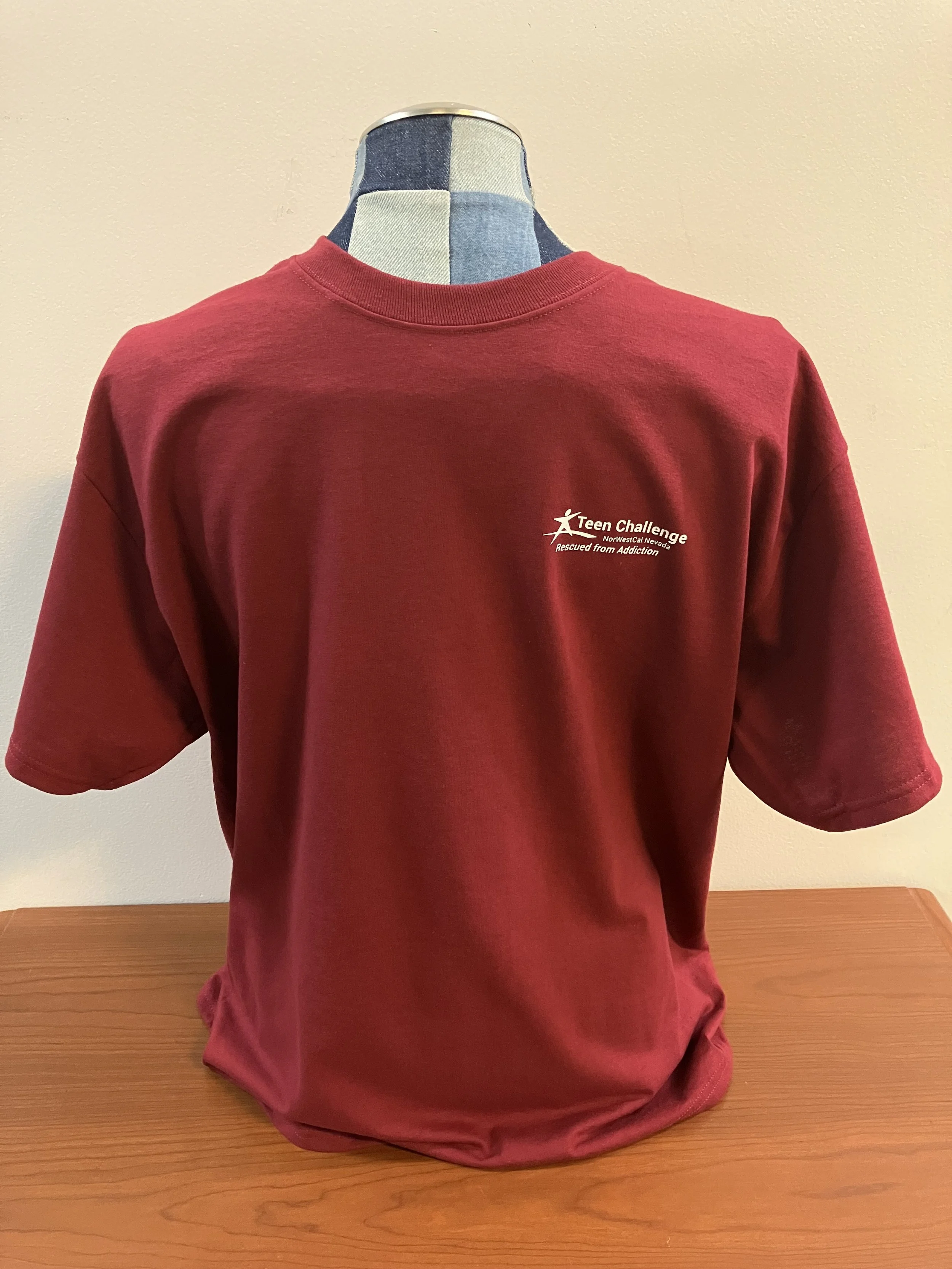 Teen Challenge NorWestCal Nevada Maroon T-Shirt