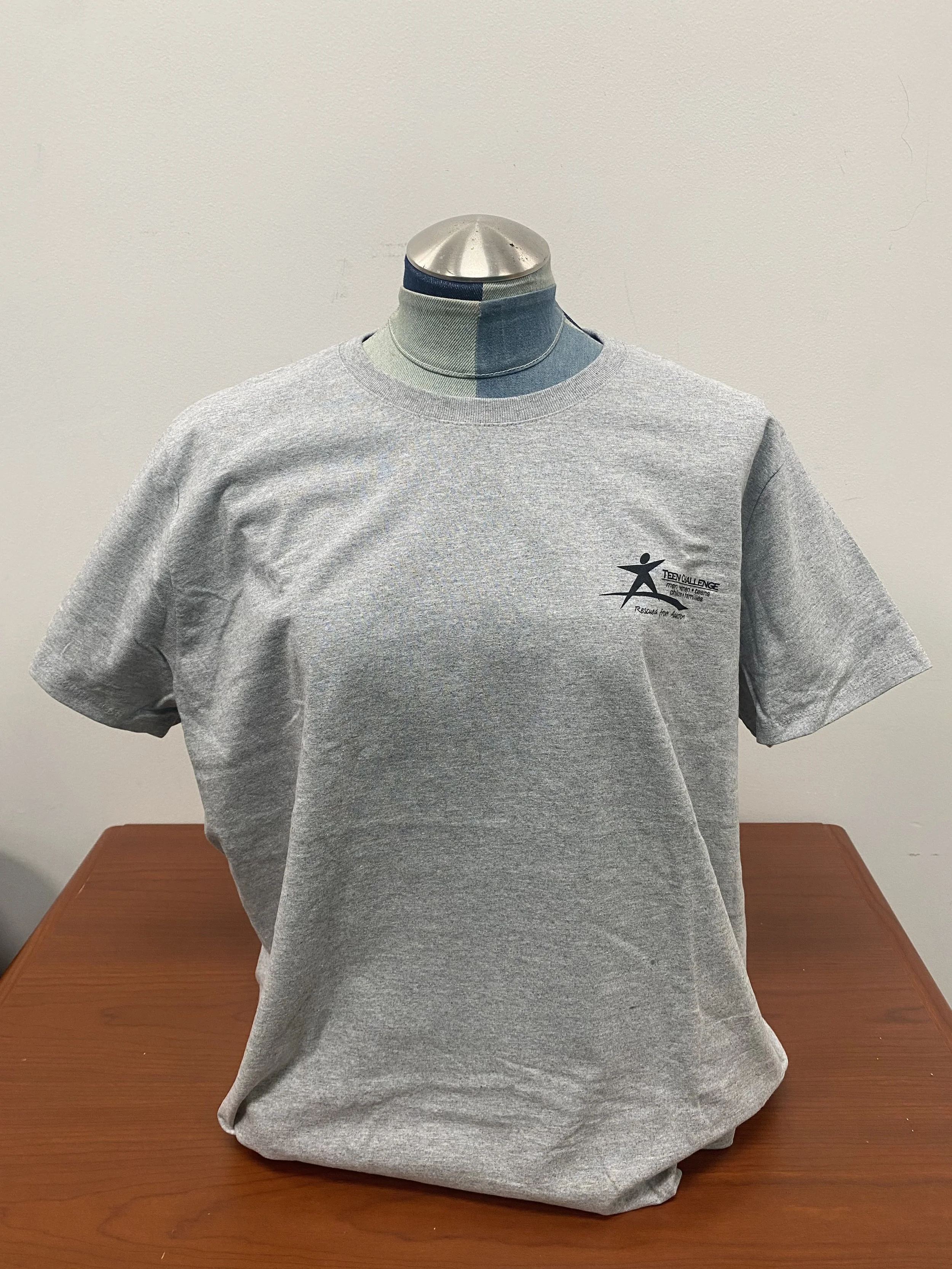 Teen Challenge NorWestCal Nevada Ladies Light Grey T-Shirt