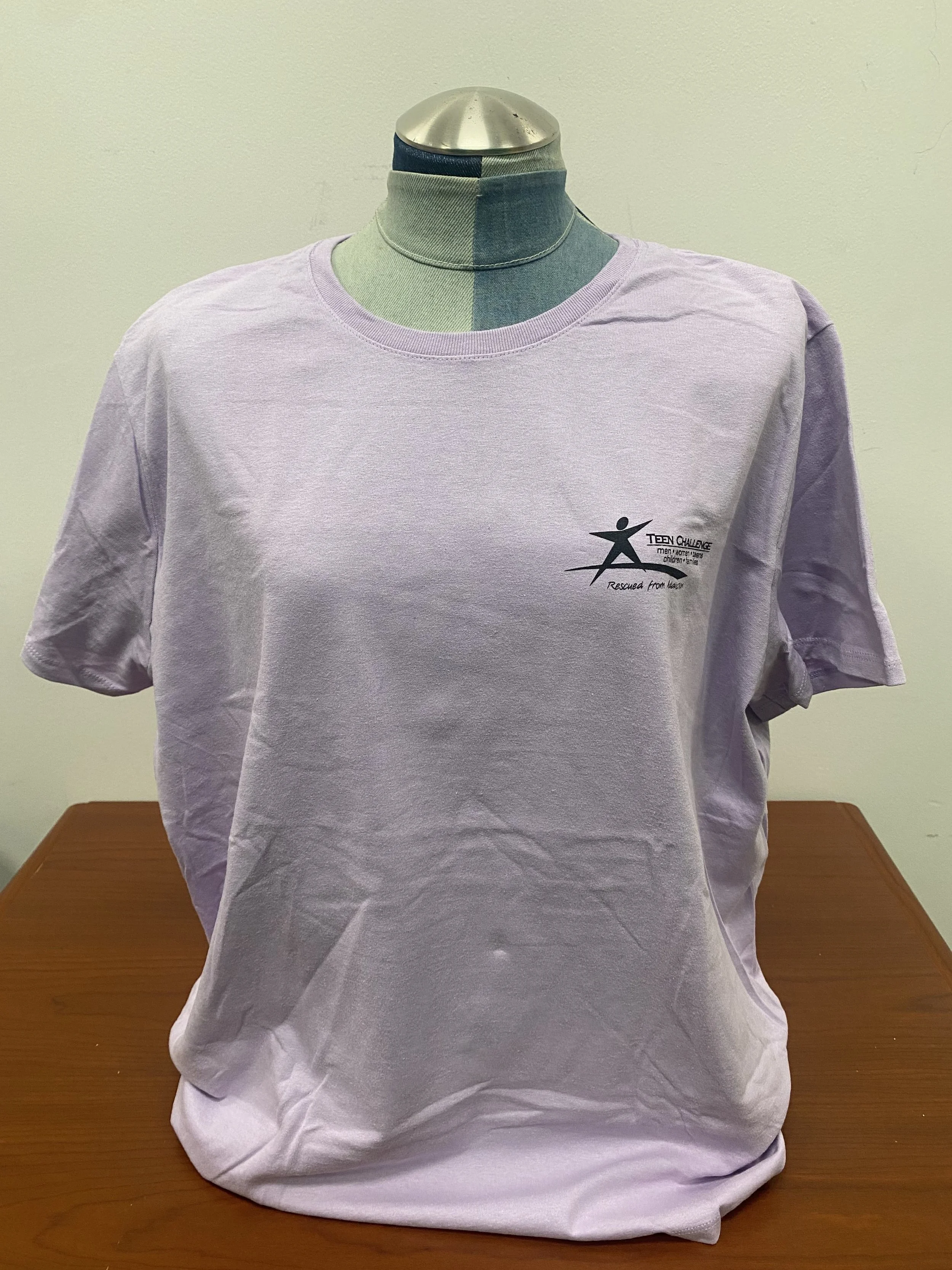 Teen Challenge NorWestCal Nevada Ladies Periwinkle T-Shirt