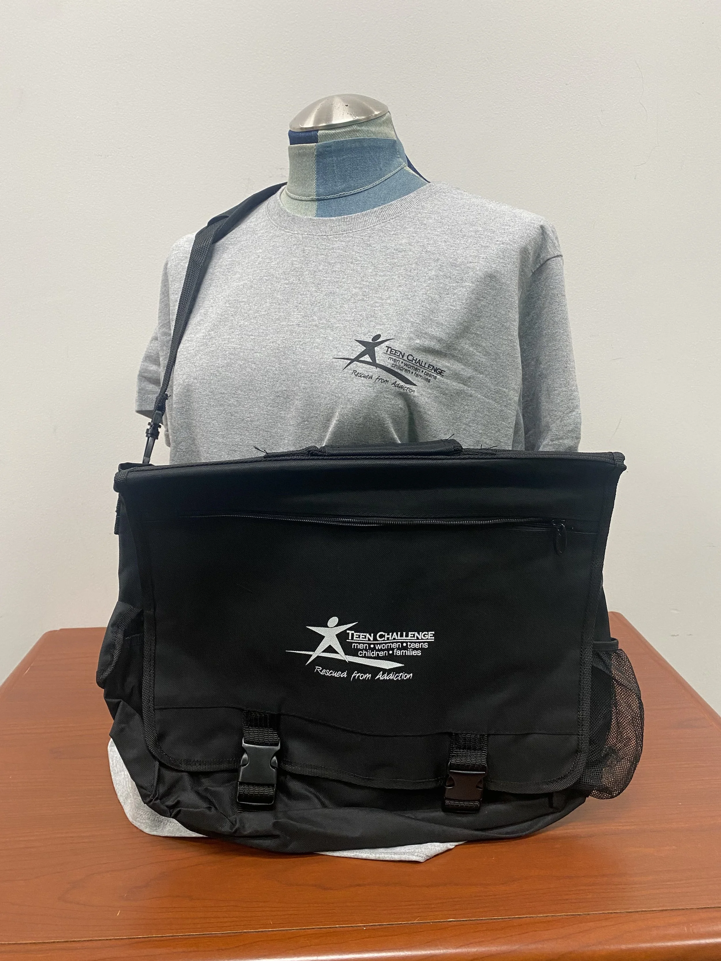Black TC Messenger Bag