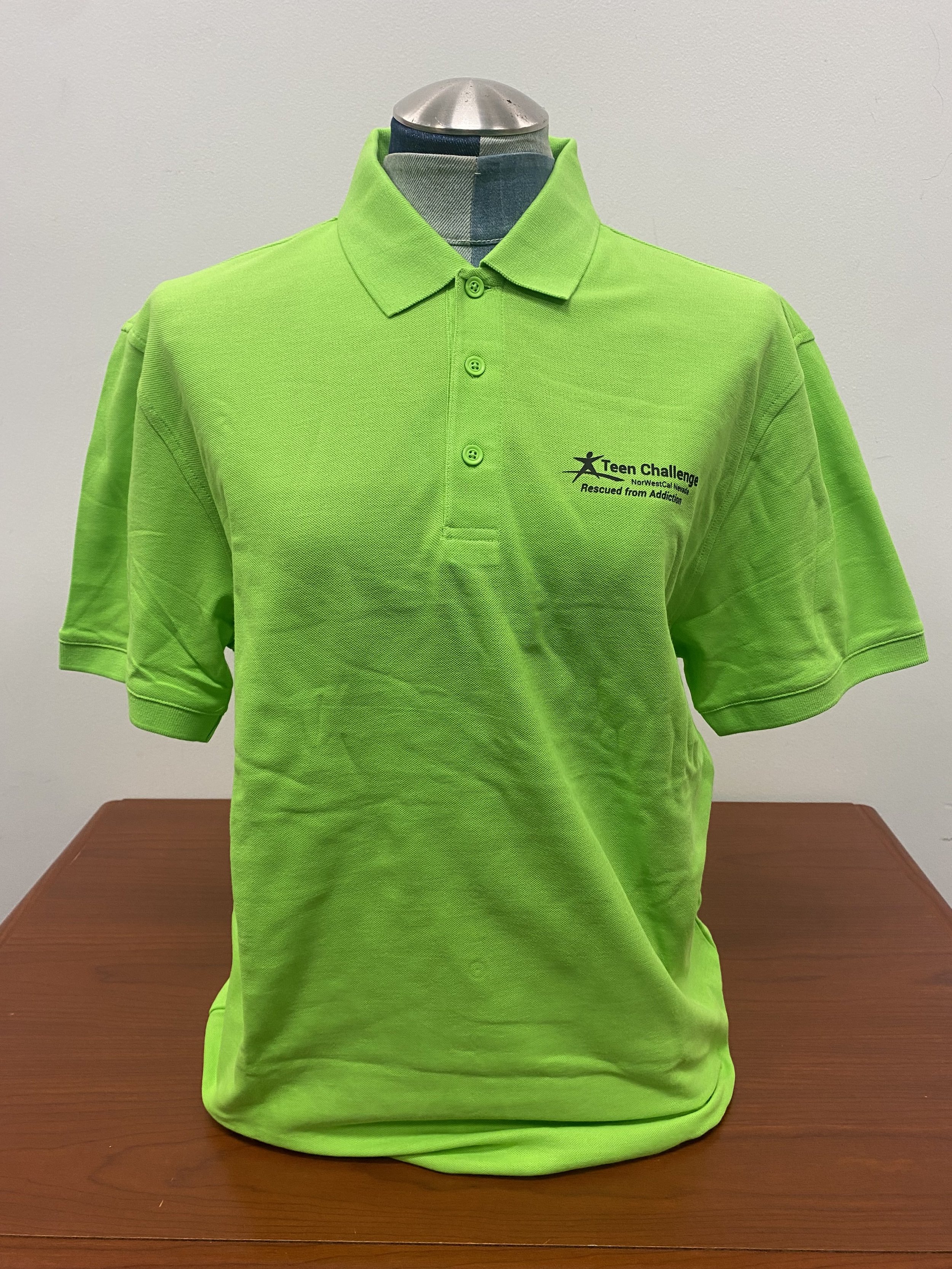 Neon Green TC Polo