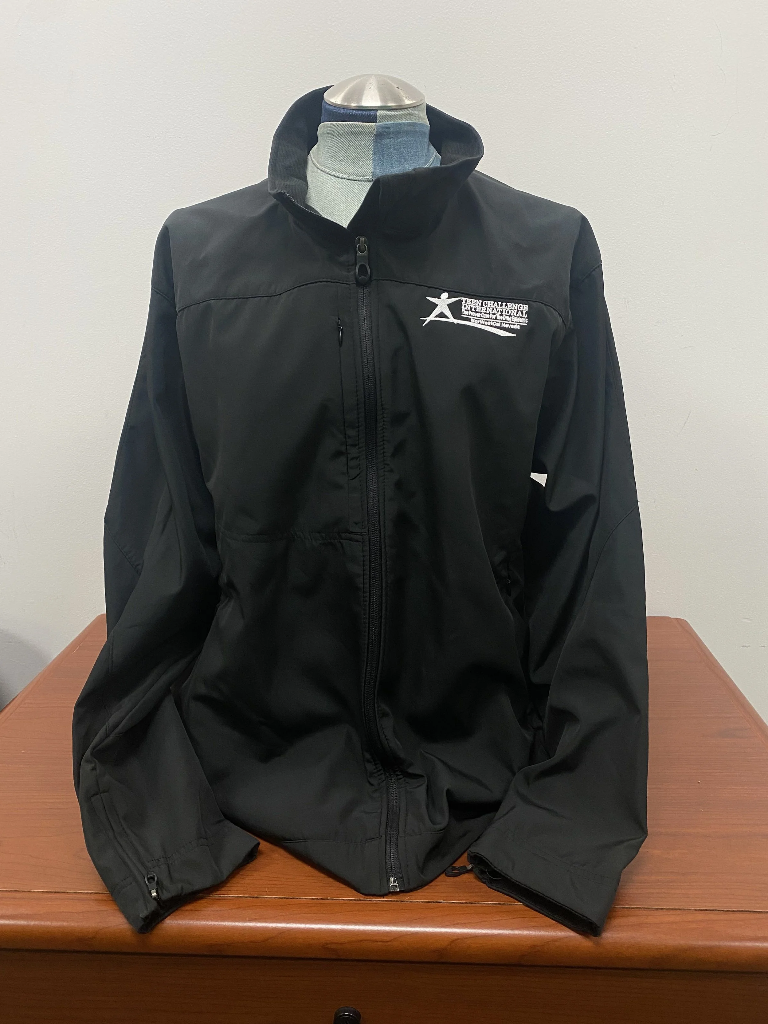 Black TC Zip-Up Jacket