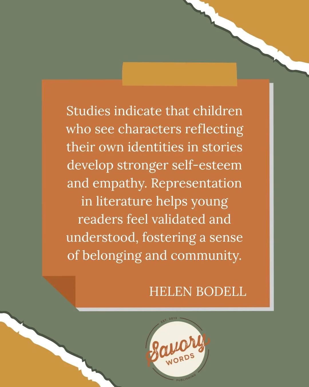 Why is it so important to have books that are culturally accurate, by people who know the culture firsthand? 

Helen Bodell, a teacher and English as an Additional Language (EAL) specialist explains why.  Her points are exactly why we publish books o