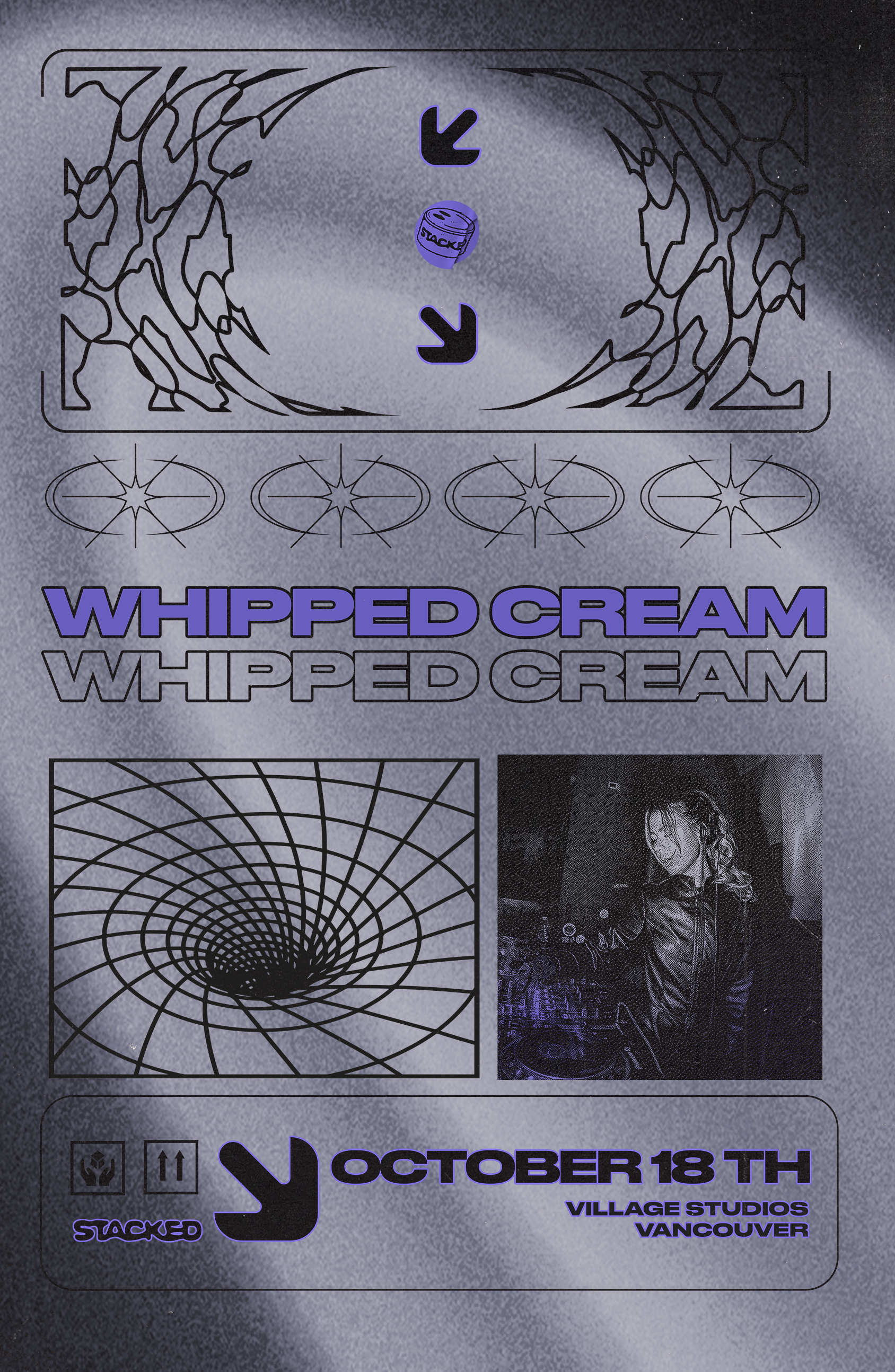 Stacked pres. WHIPPED CREAM