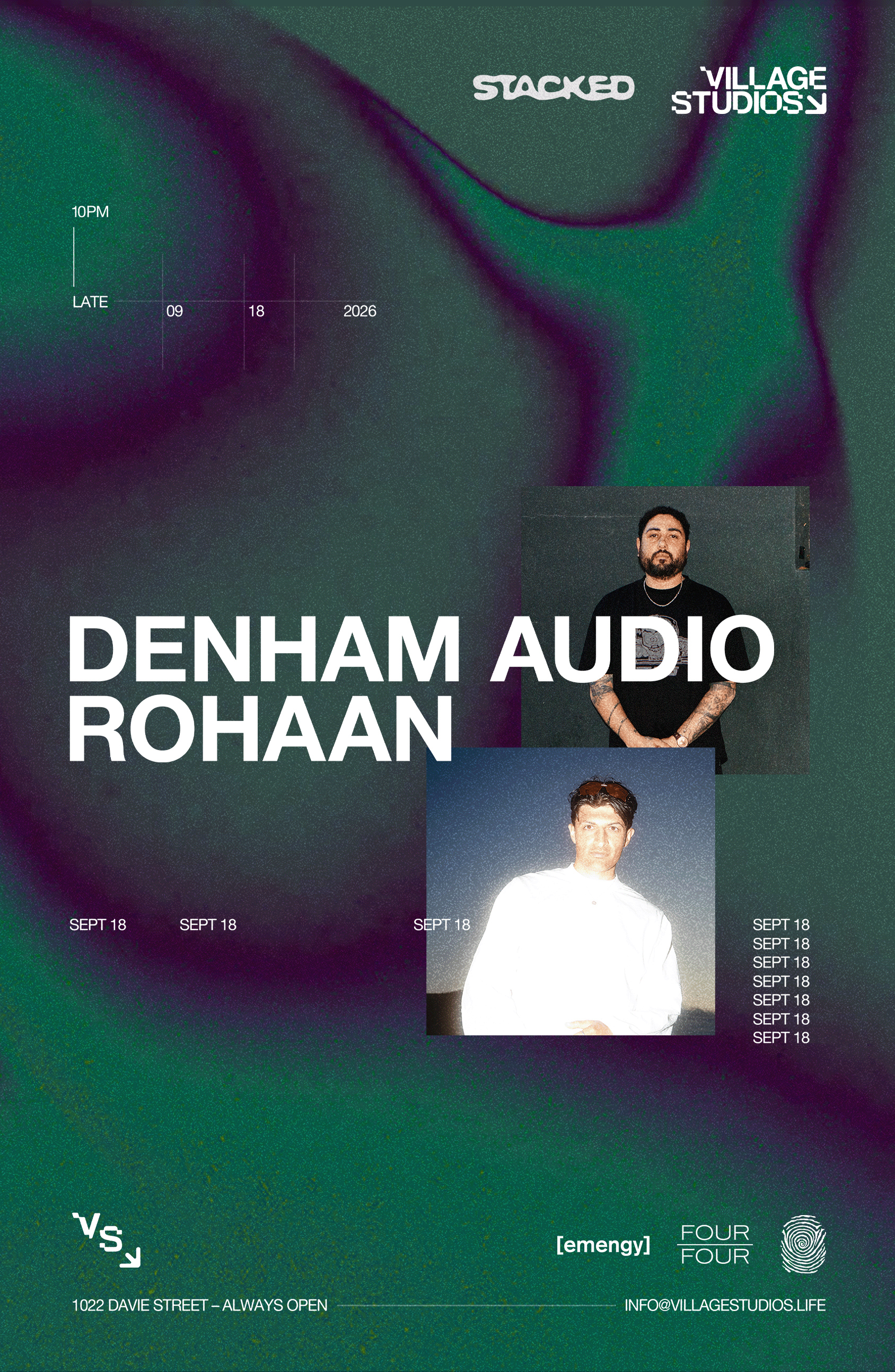 Stacked pres. Denham Audio x Rohaan