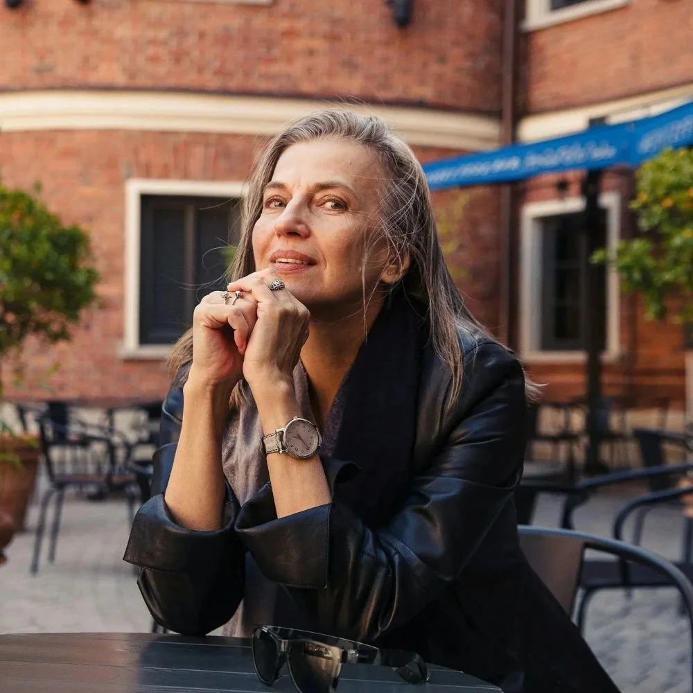 midlife woman in life transition