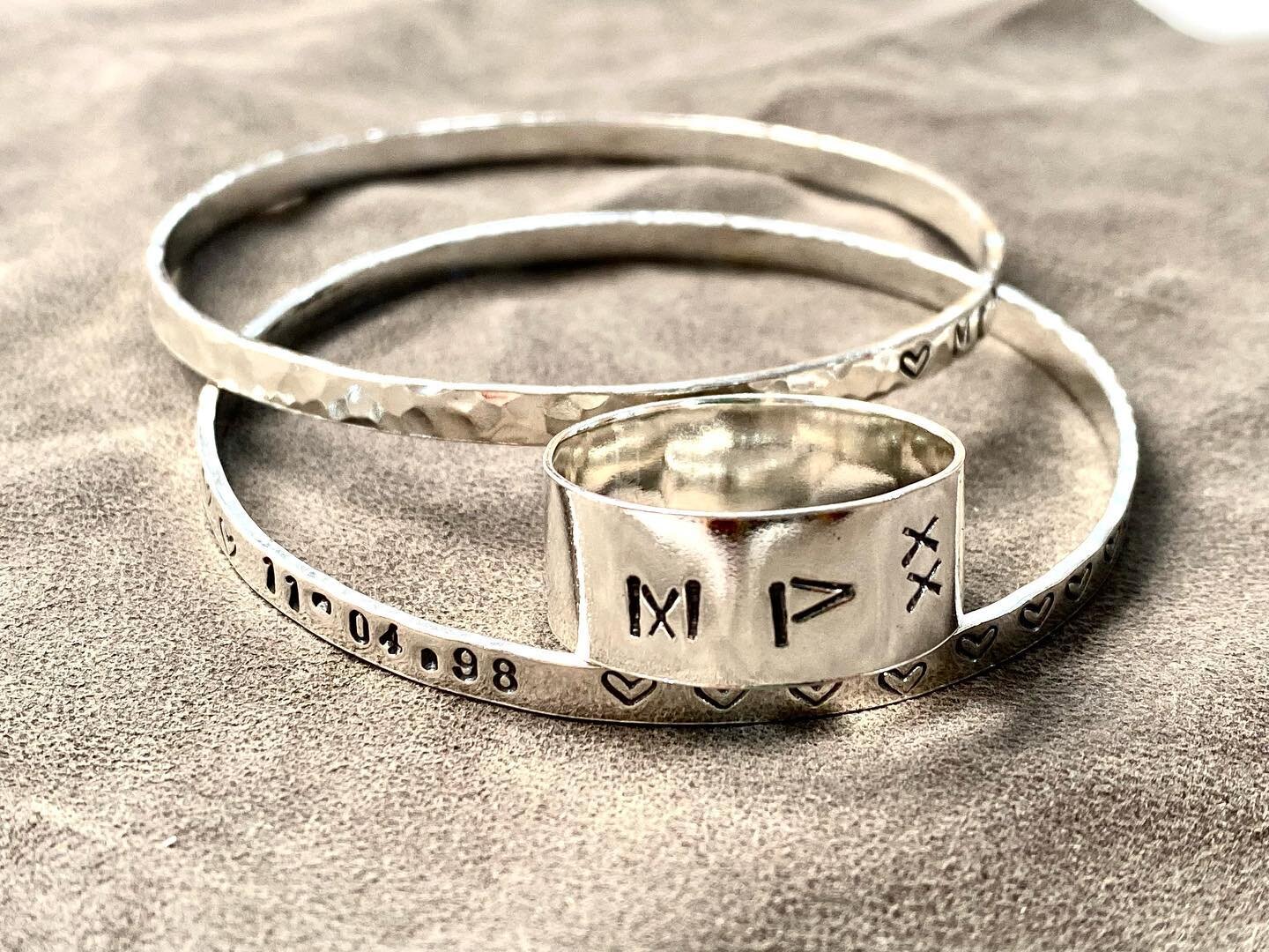 The secret formula for a 25-year marriage&hellip; Balance ⚖️ laughter 🤭 &amp; lurve ❤️ Had the pleasure of hosting Karen &amp; Mike at the workshop this week to celebrate their silver wedding anniversary and they made some silver smashers. Nordic ru