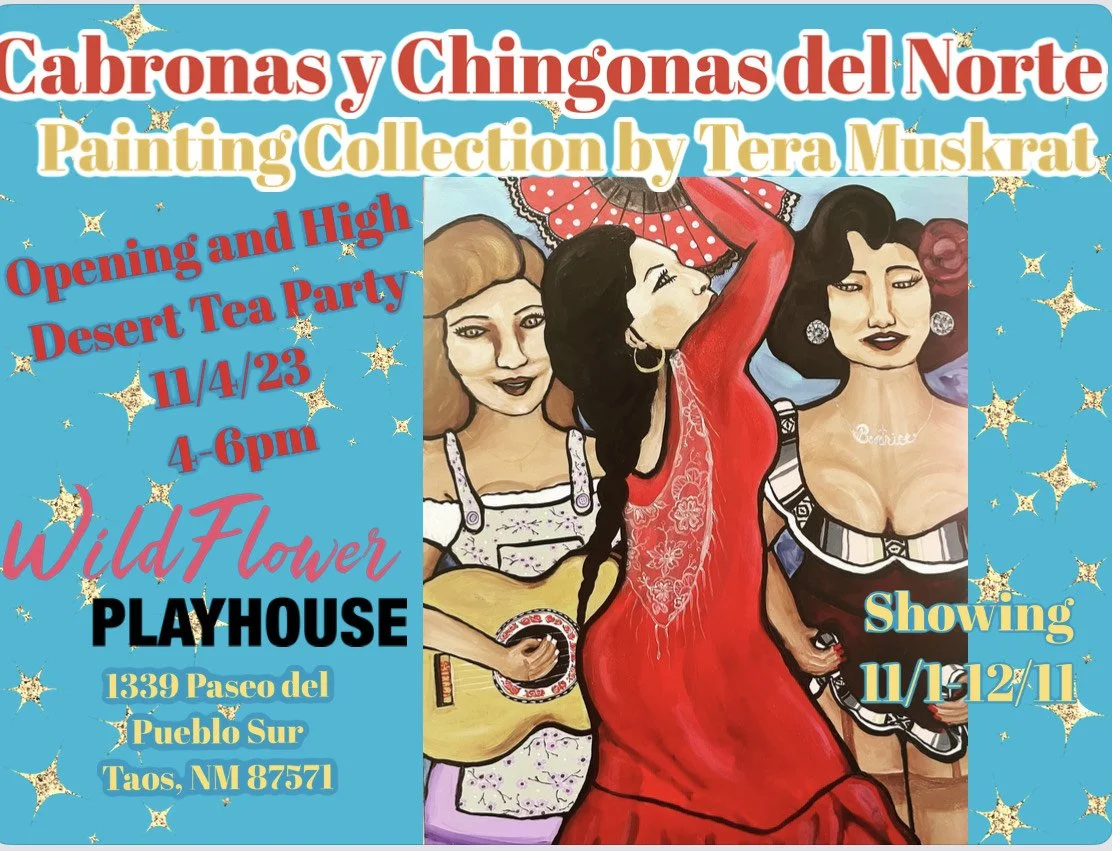 Gallery Opening High Desert Tea Party          Tera Muskrat
