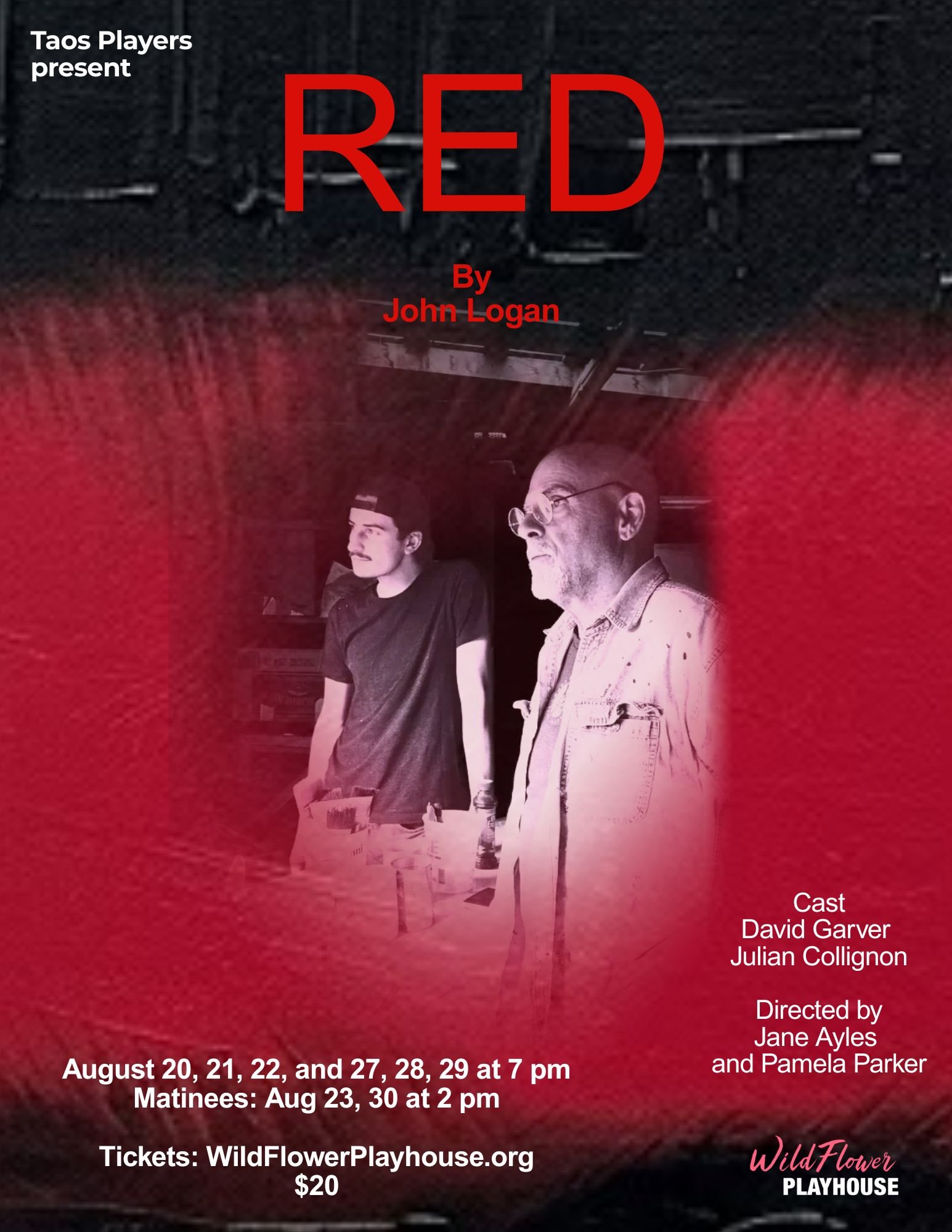 Red Presented by the Taos Players weekend 1