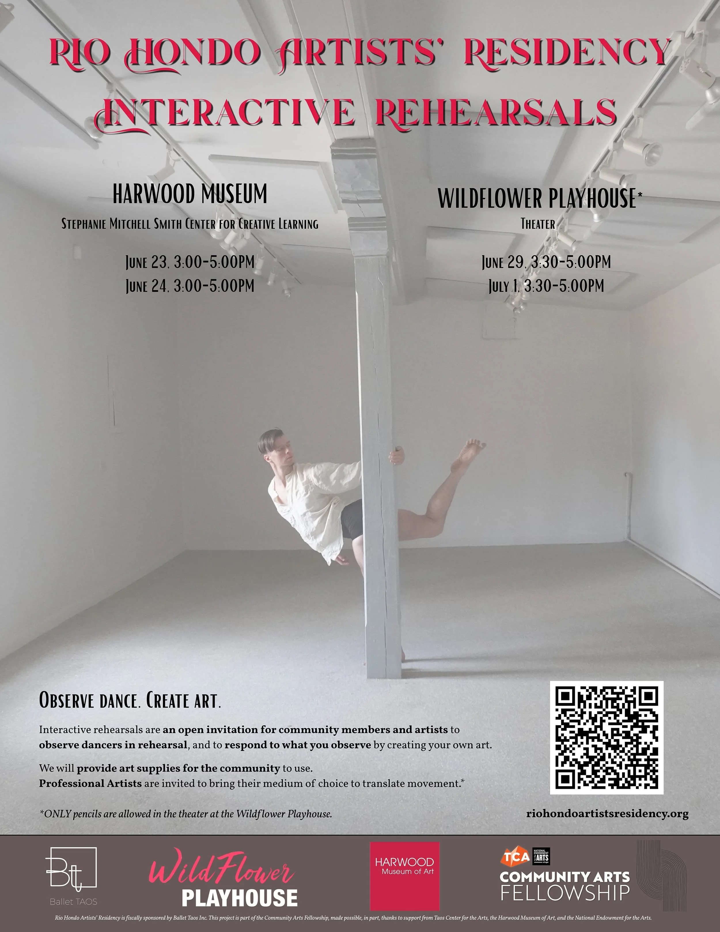 Interactive Rehearsals with Rio Hondo Artists' Residency