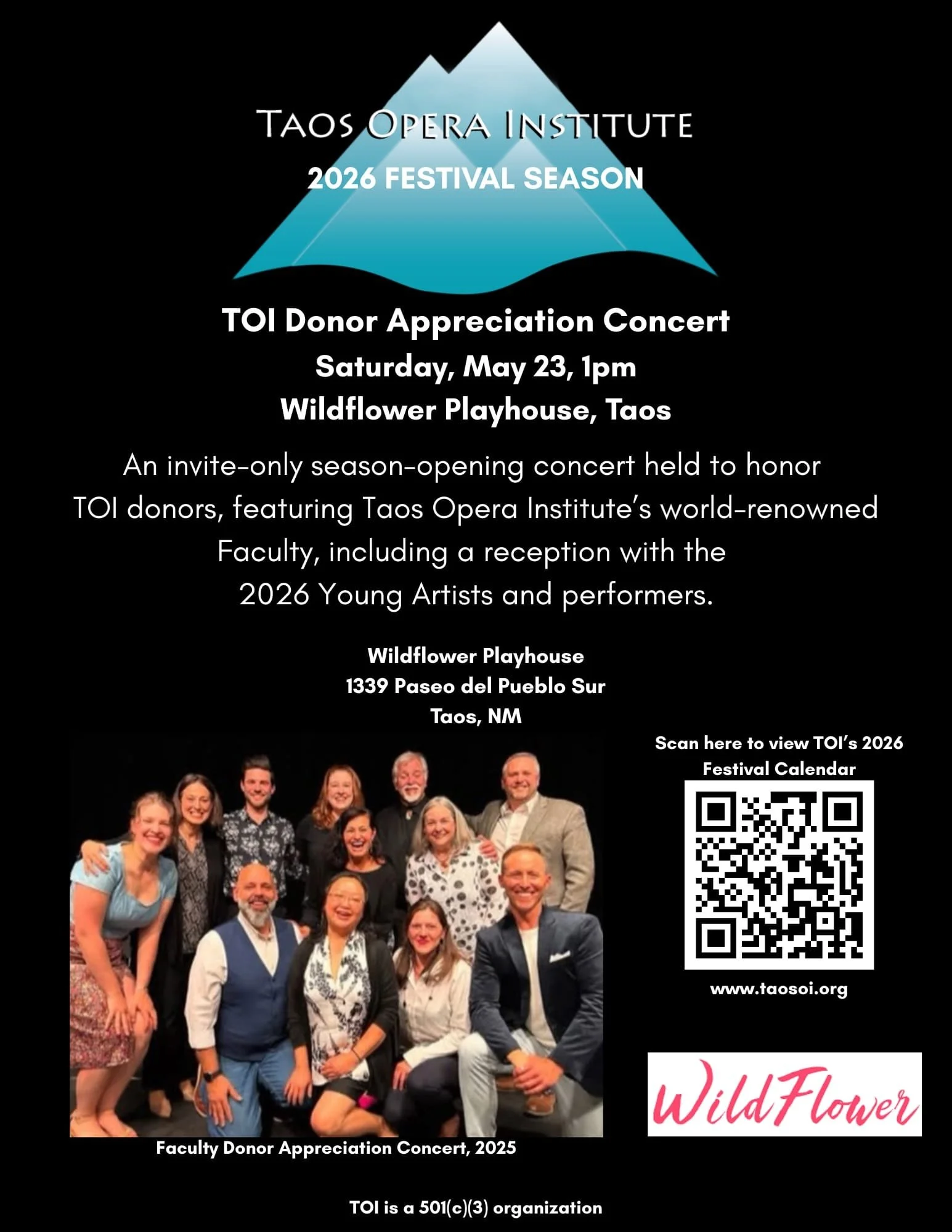 Taos Opera Institute Private Event