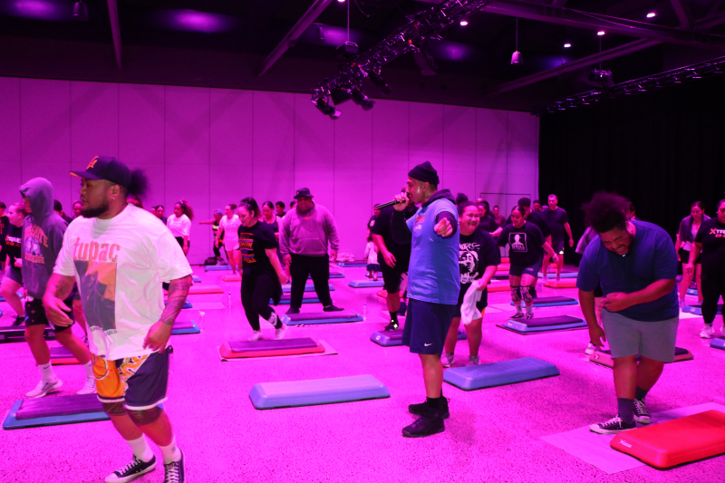 John is helping Pasifika put fun into fitness one ‘step’ at a time