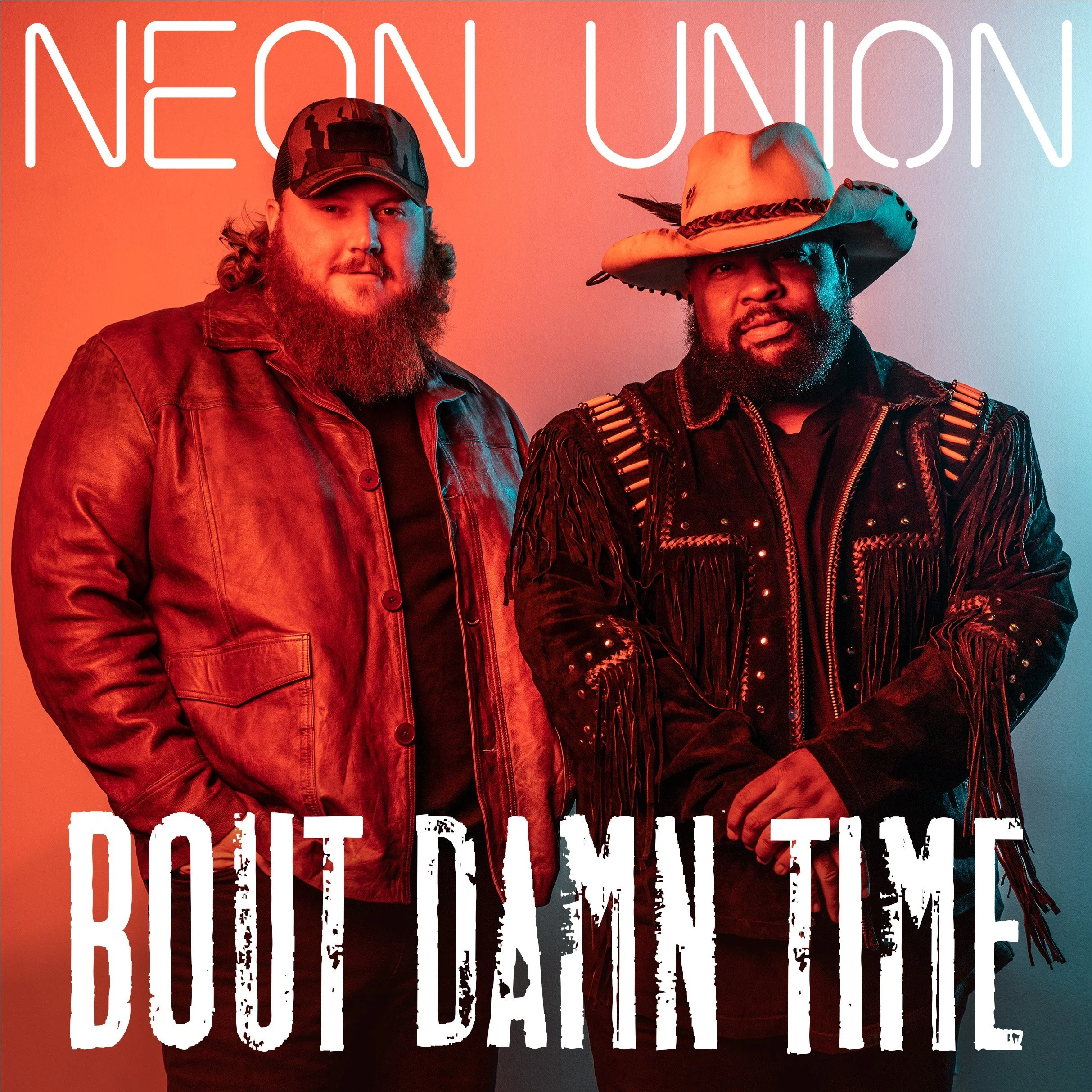 COUNTRY DUO NEON UNION RELEASES DEBUT SINGLE, “BOUT DAMN TIME,” OUT TODAY