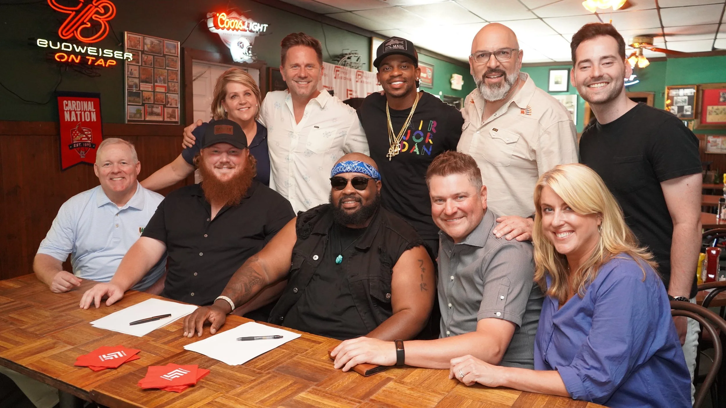 Neon Union Signs with Red Street Records