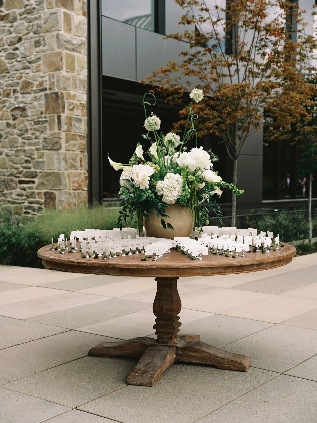A moment for the details at this property buyout at @cedarcreekwine. This allowed the couple and their guests to fully experience the winery. They got ready in Aspect House, where they also signed their ketubah. The ceremony space was used for both c