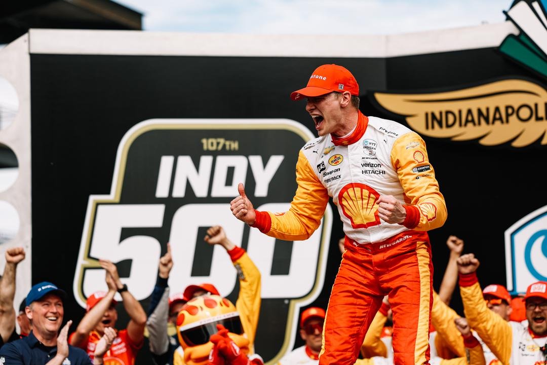 Newgarden’s Indy Win Lifts the Weight of Expectations From His Shoulders