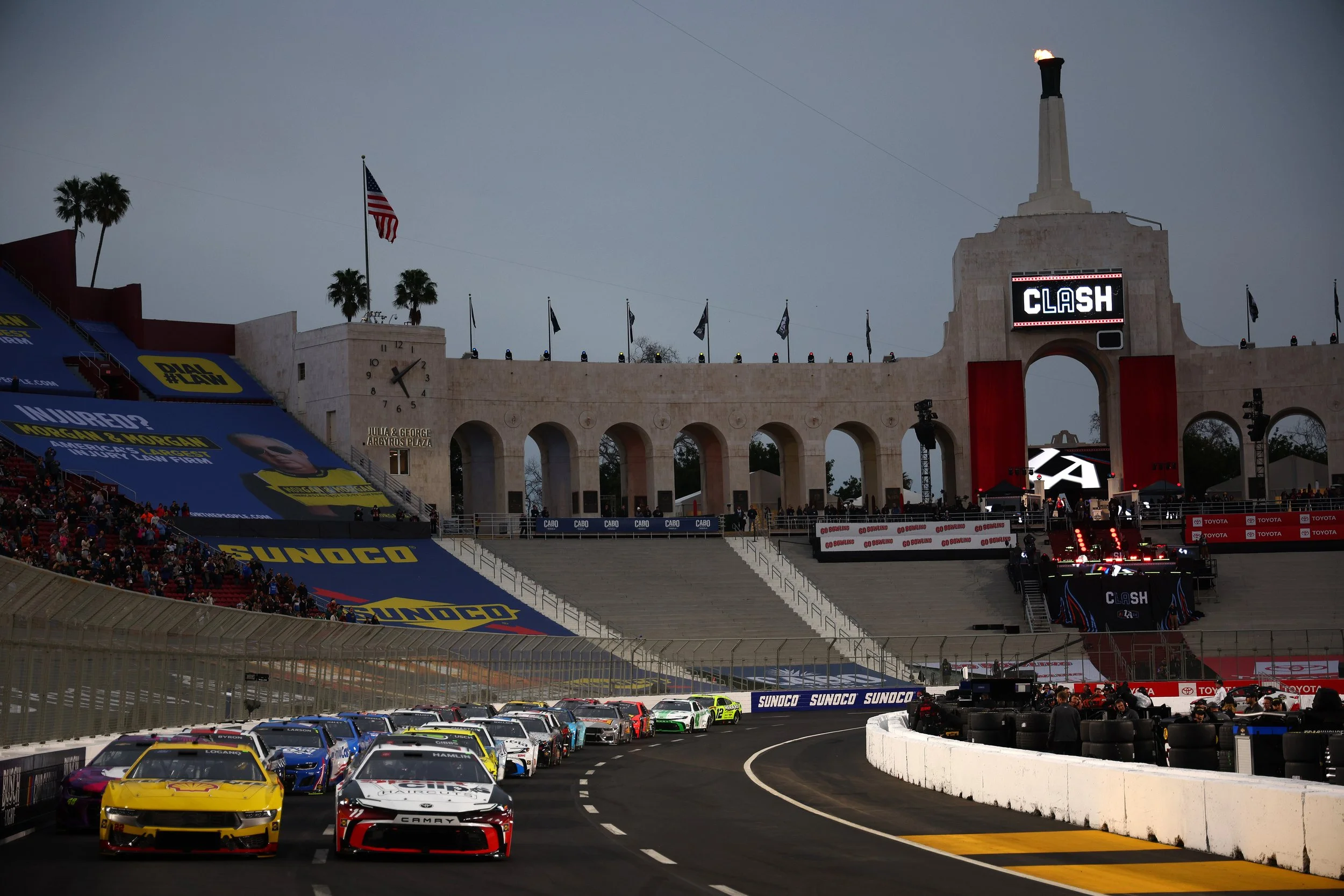 With Its Future In Question, NASCAR’s Clash at the Coliseum Called a Success