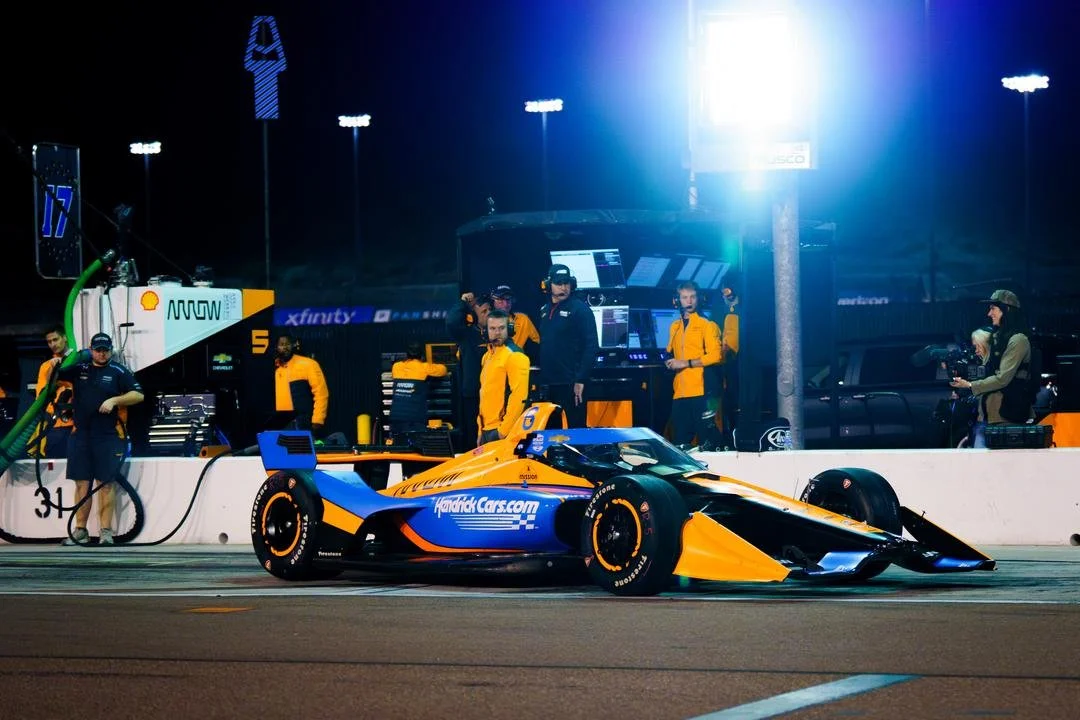 Kyle Larson Continues Indy 500 Prep at Phoenix Raceway