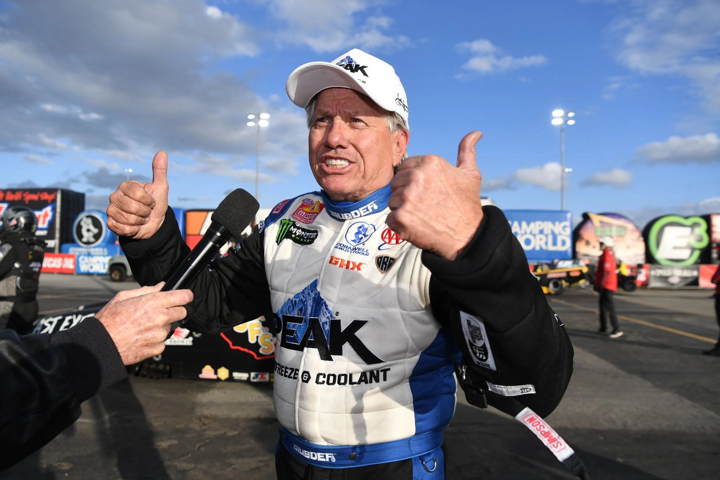 John Force Gives Himself an Early Birthday Present…and Something to Think About
