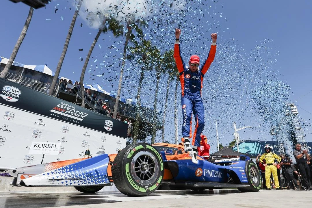 Scott Dixon Pulls Off Strategy Gamble at Long Beach