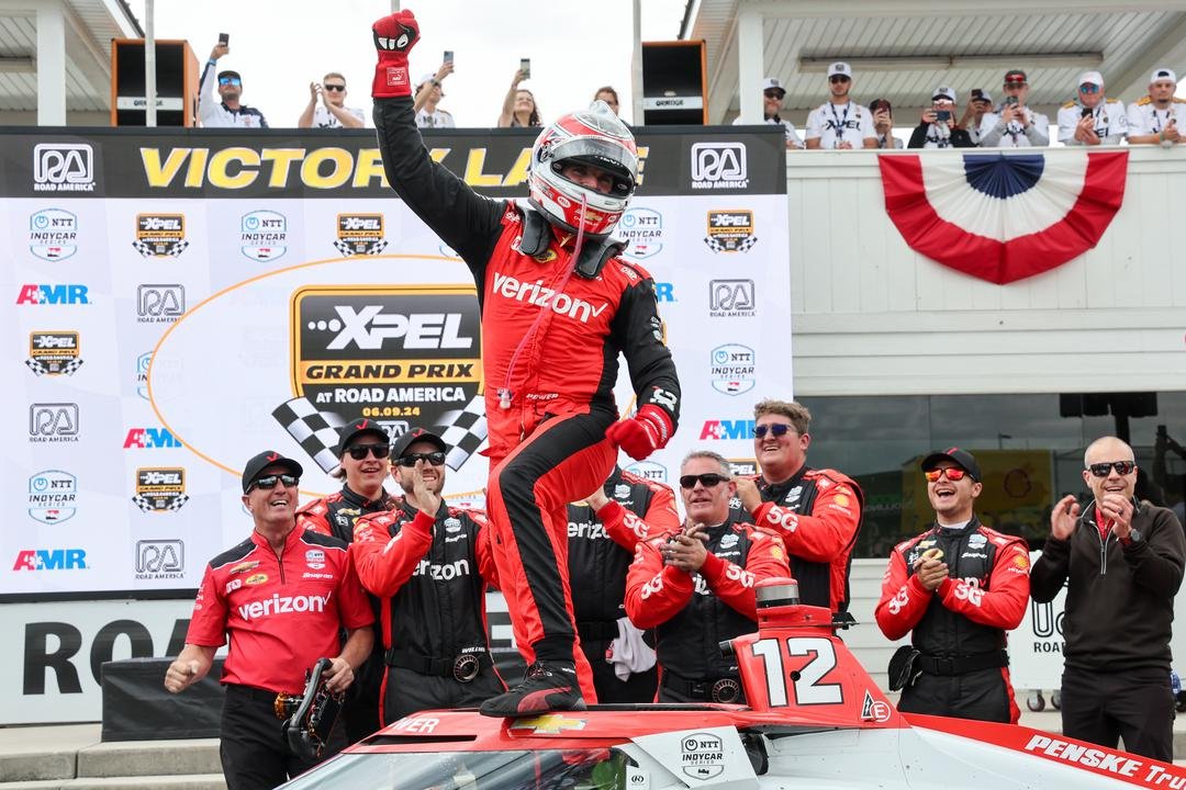 ‘Massively Special’ - Will Power Ends Drought at Road America