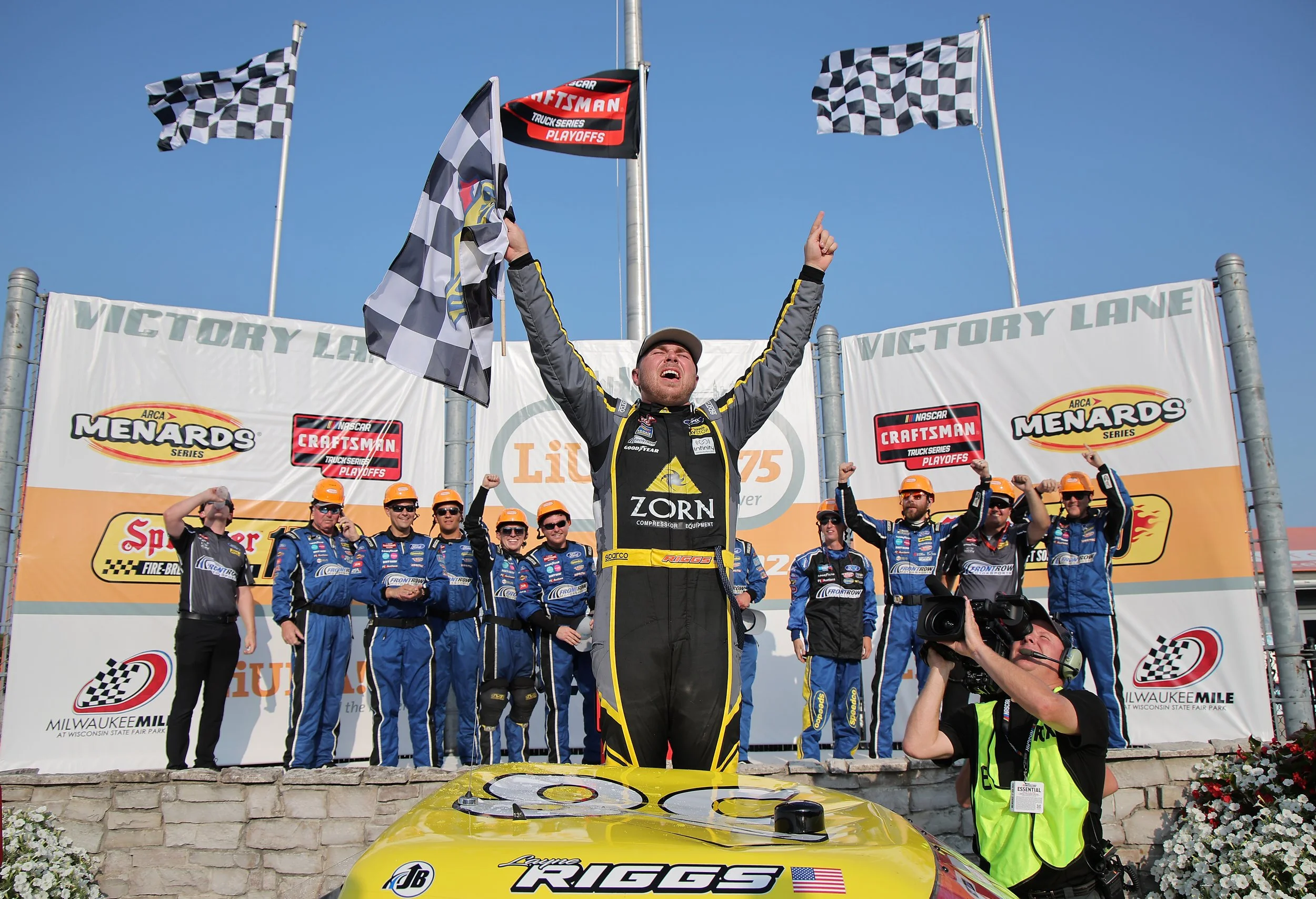 Riggs Scores First Career NASCAR Craftsman Truck Series Win at Milwaukee Mile