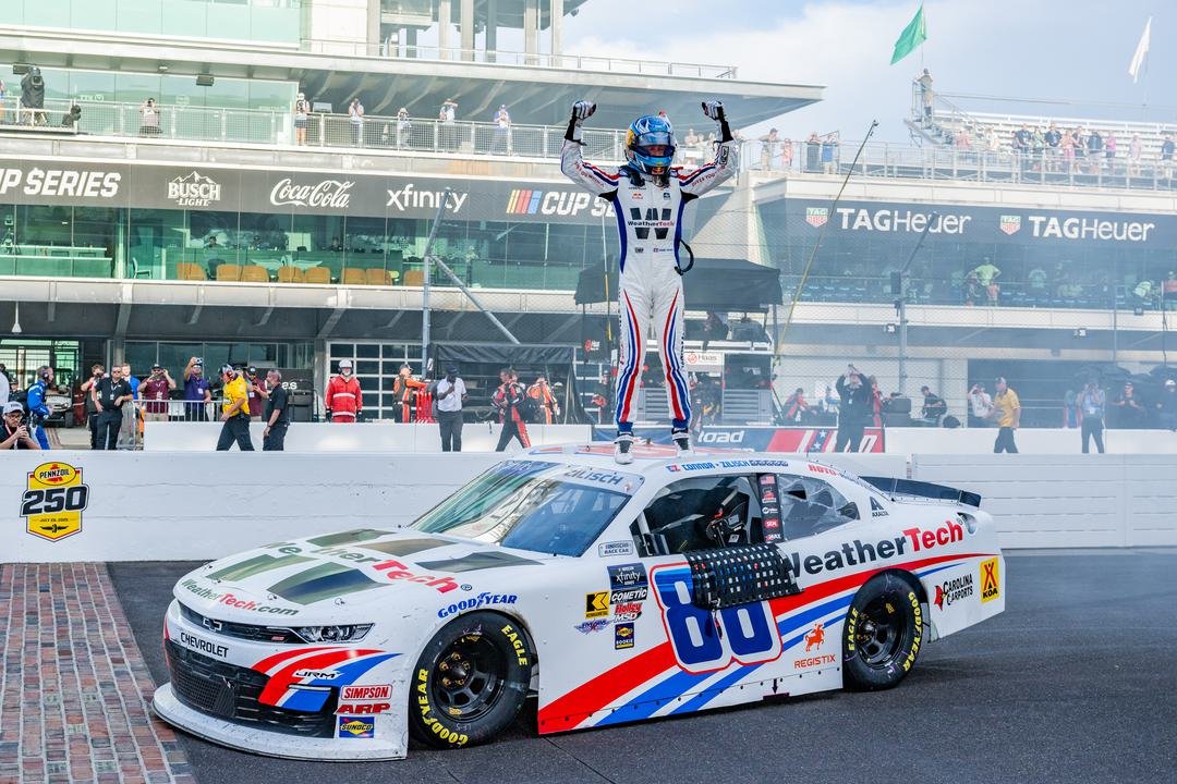 Zilisch’s Victory At Indy Gives JR Motorsports 100 Xfinity Series Wins